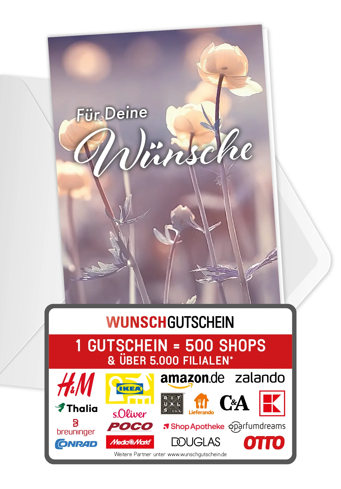 Für deine Wünsche - Blumen PDF