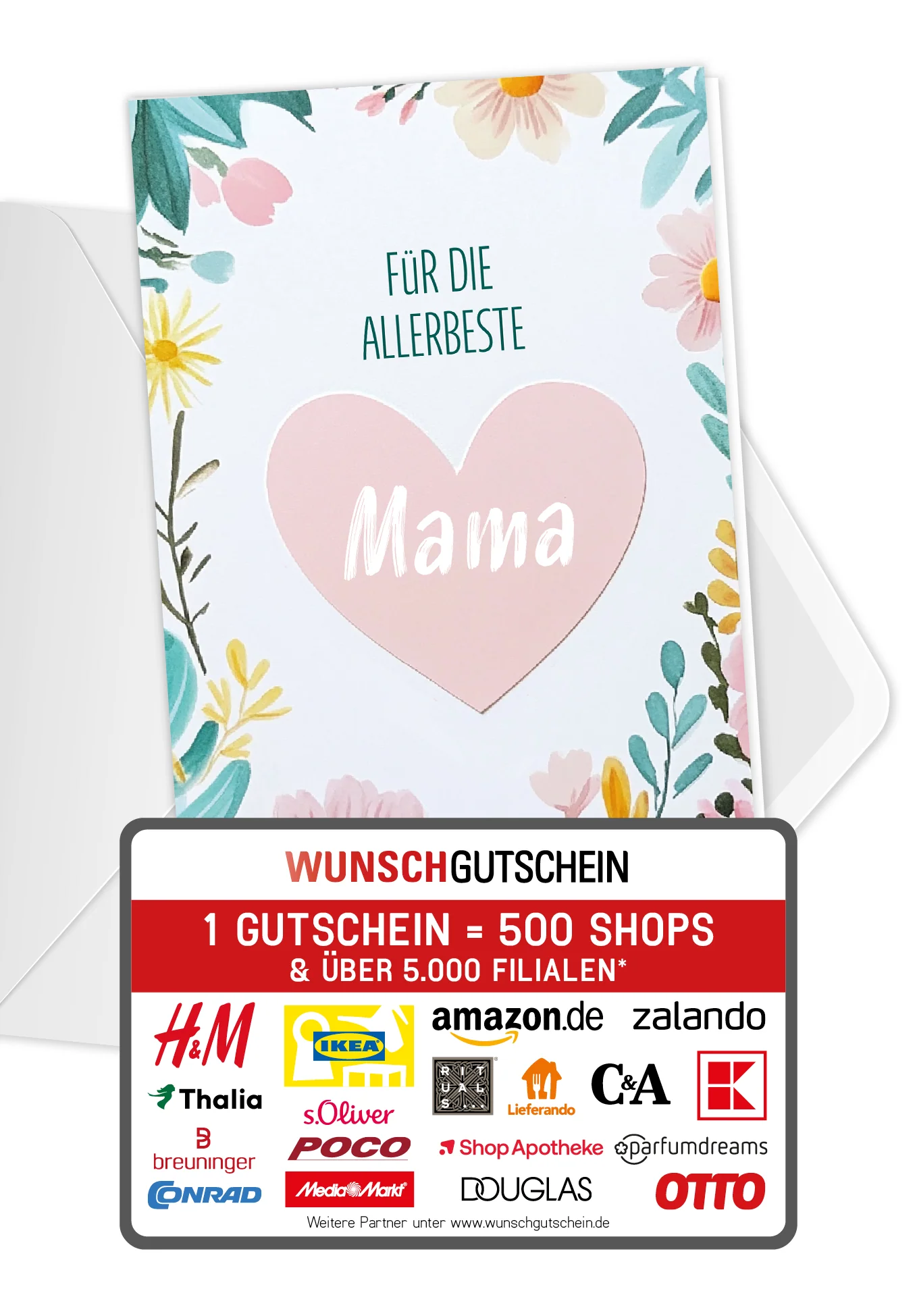 Für die allerbeste Mama - Herz PDF