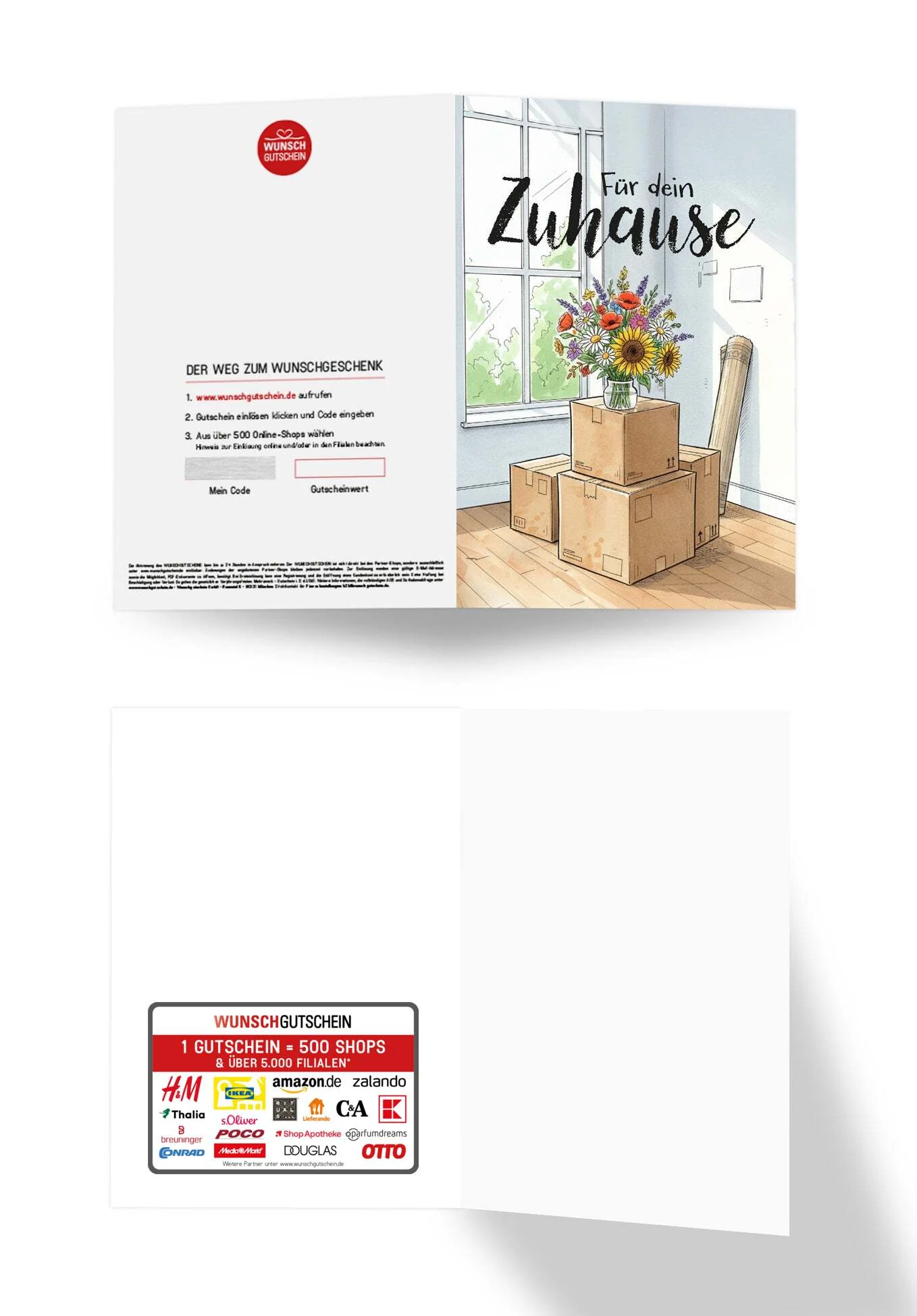 Für dein Zuhause - Blumenstrauß und Kartons PDF - Image 3