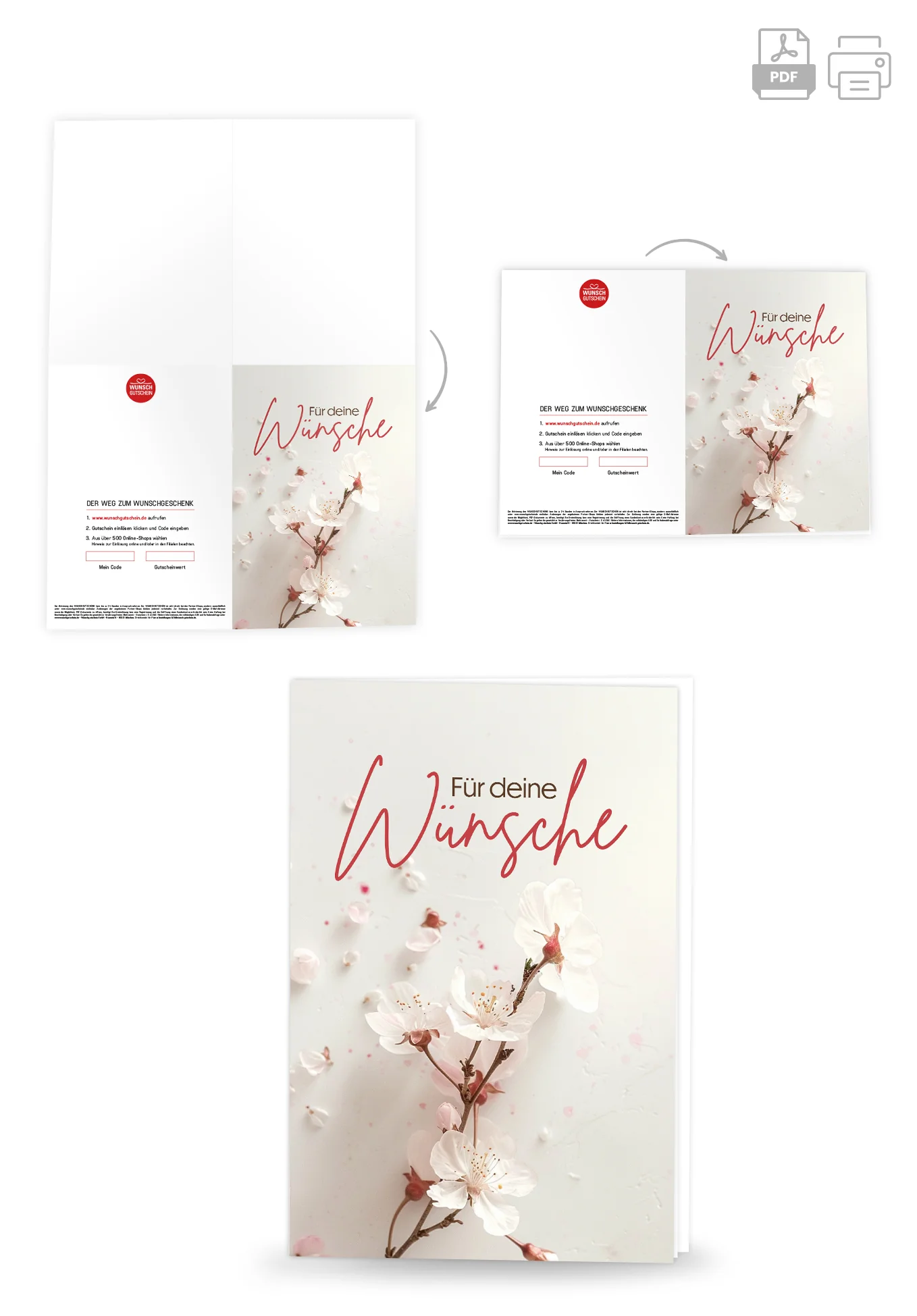 Für deine Wünsche - Kirschblüten PDF - Image 4