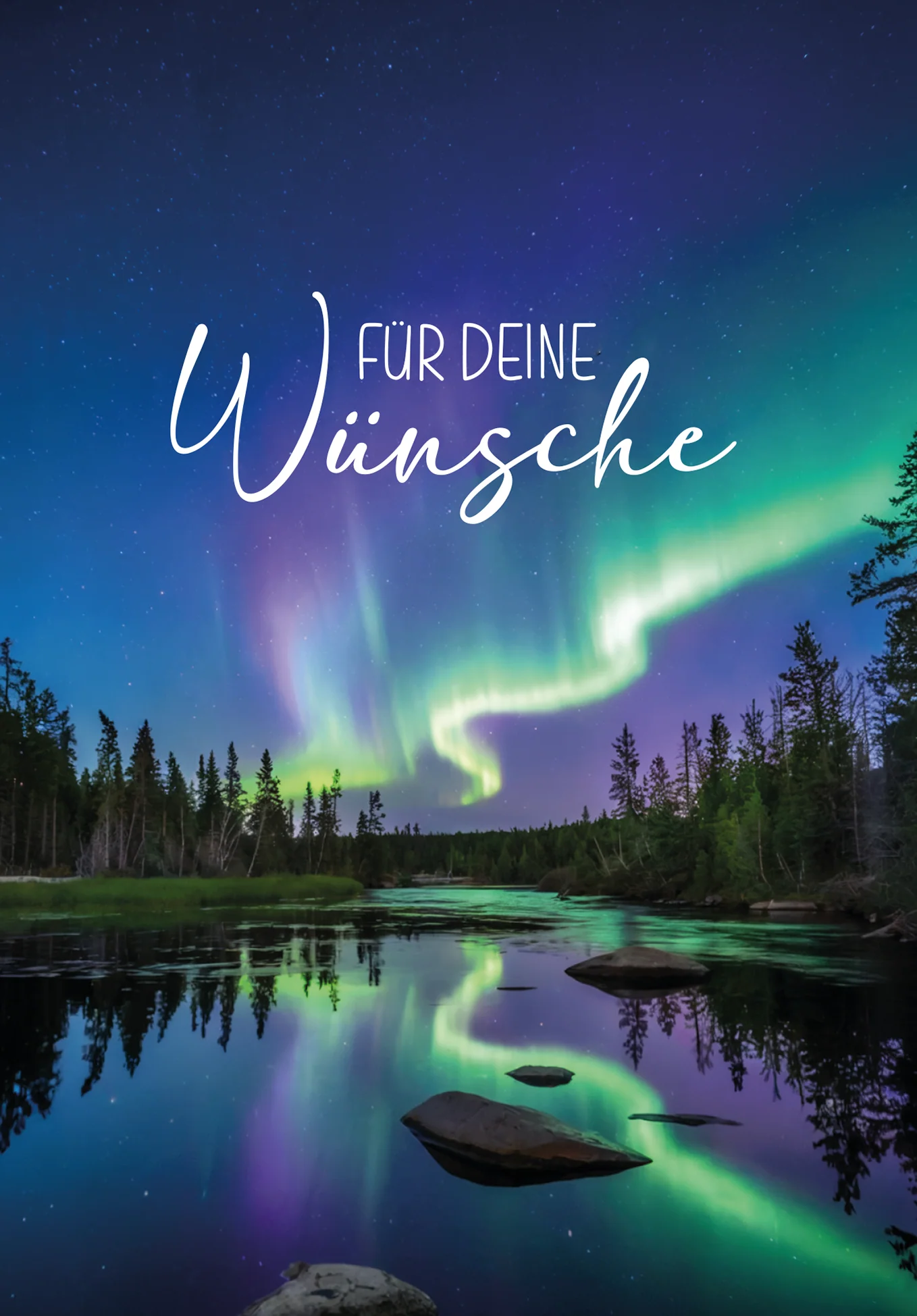 Für deine Wünsche - Polarlichter Wald PDF - Image 2