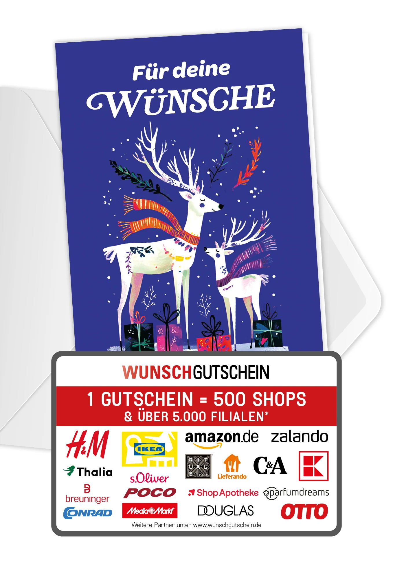 Für deine Wünsche - Rentier Pakete