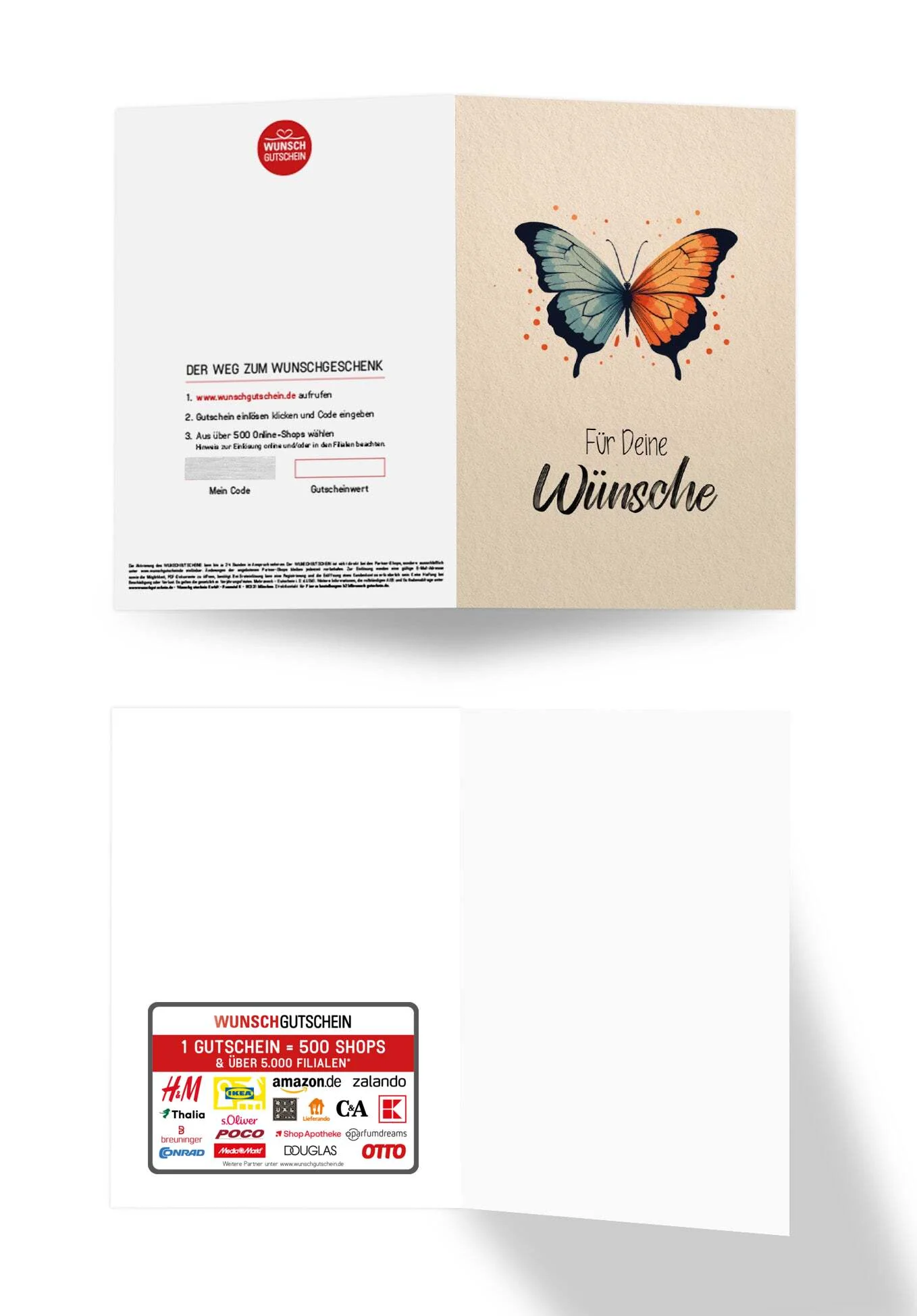 Für deine Wünsche - Schmetterling PDF - Image 3