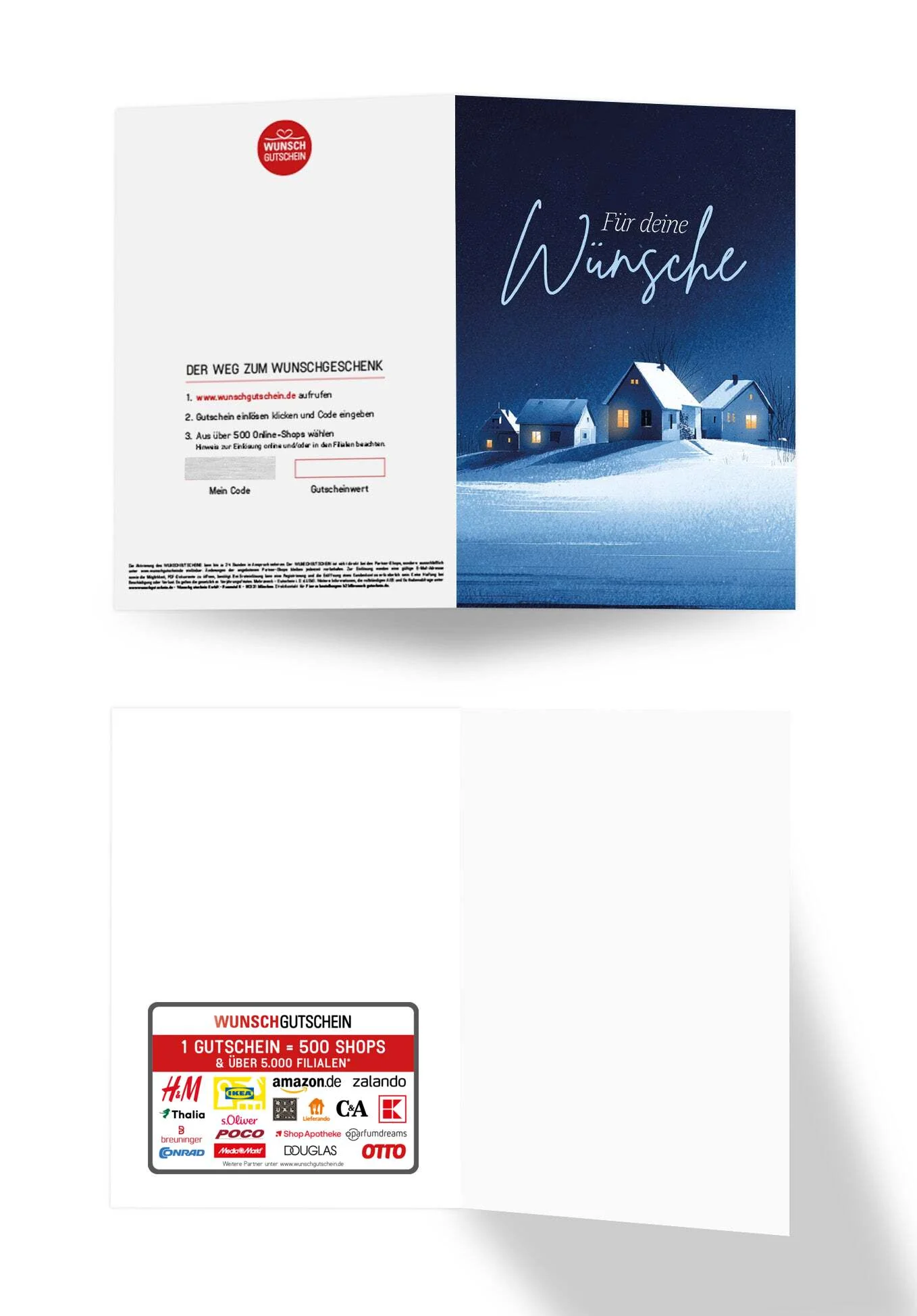 Für deine Wünsche - Winterstadt Blau - Image 3