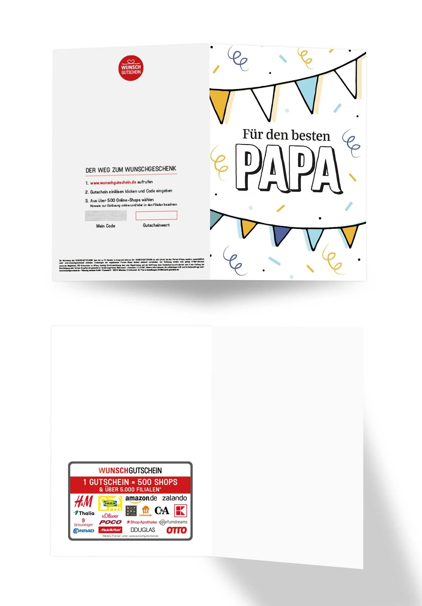 Für den besten Papa - Wimpelkette PDF - Image 3