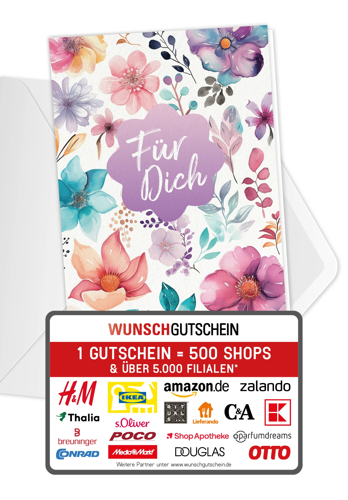 Für Dich - Blumen Aquarell PDF