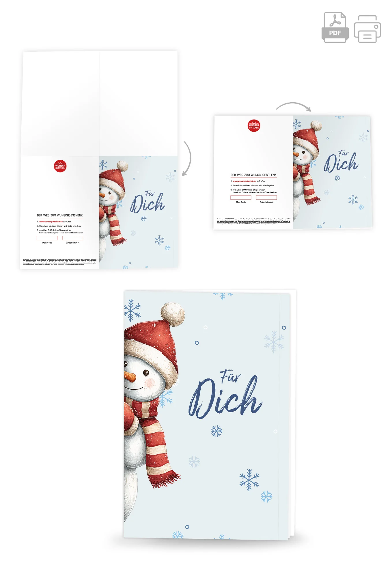 Für Dich - Schneemann - Image 4