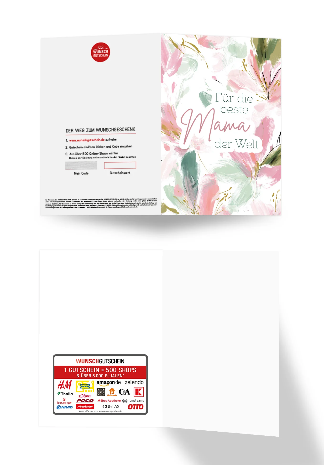 Für die beste Mama - Blumenmuster - Image 3