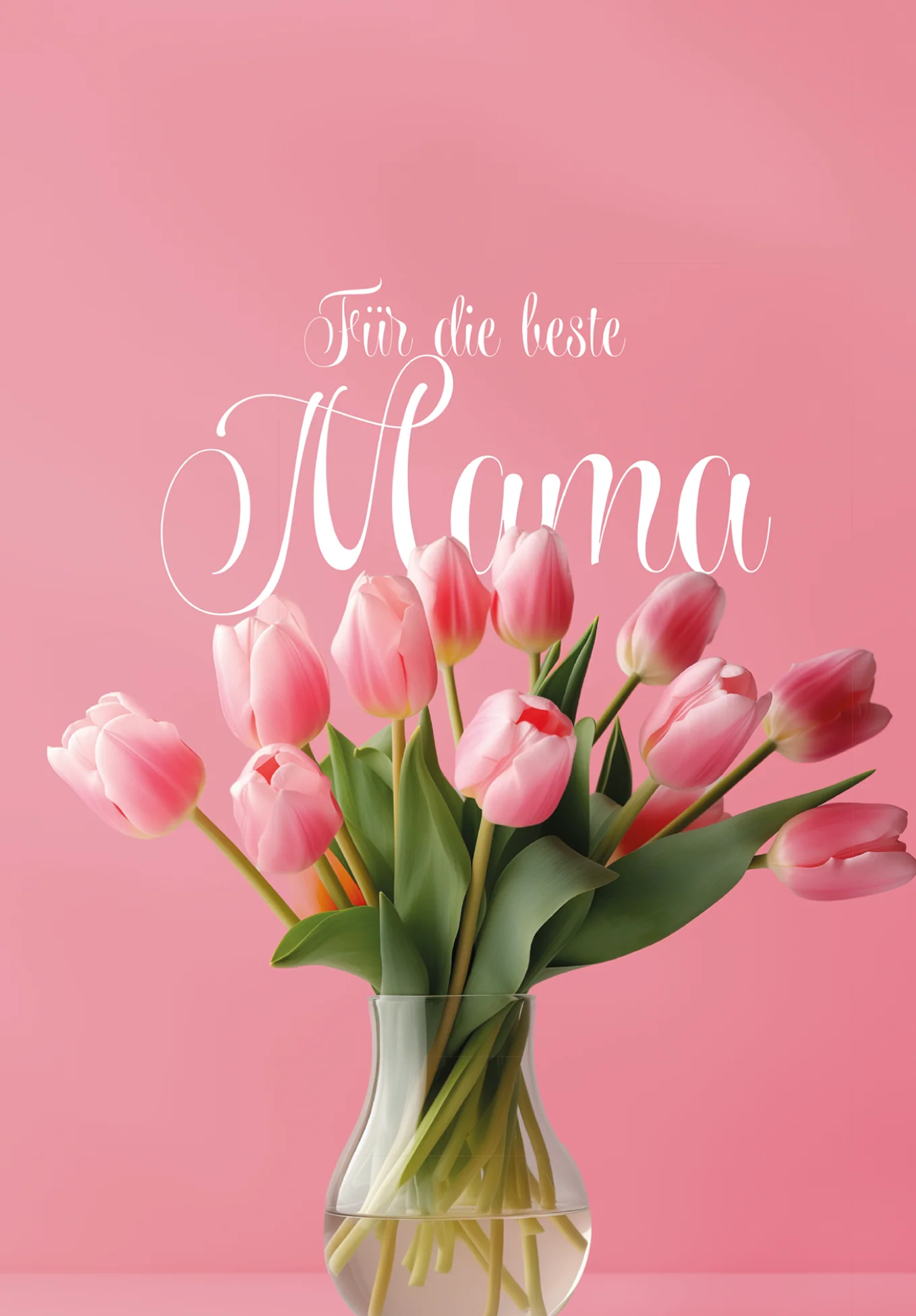 Für die beste Mama - Tulpenvase PDF - Image 2