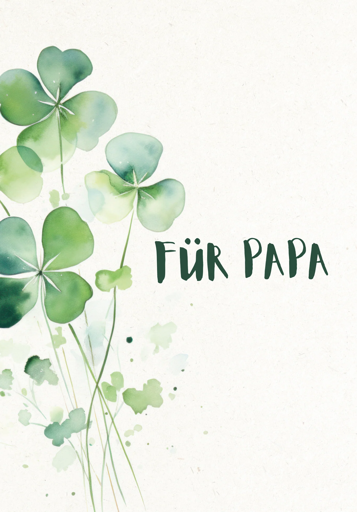 Für Papa - Kleeblatt PDF - Image 2