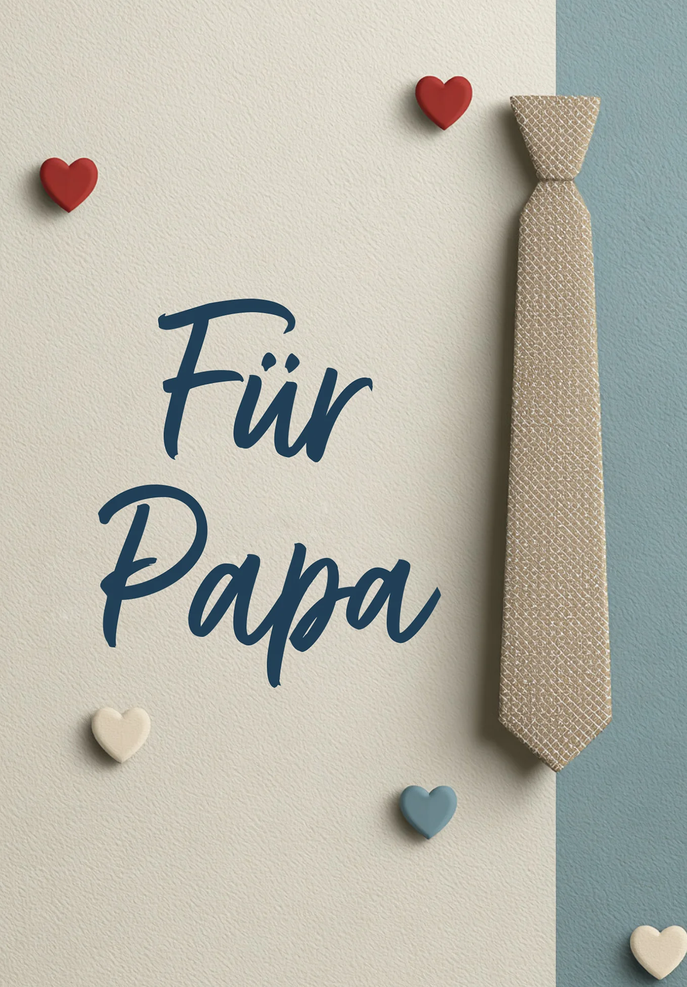 Für Papa - Krawatte und Herzen PDF - Image 2