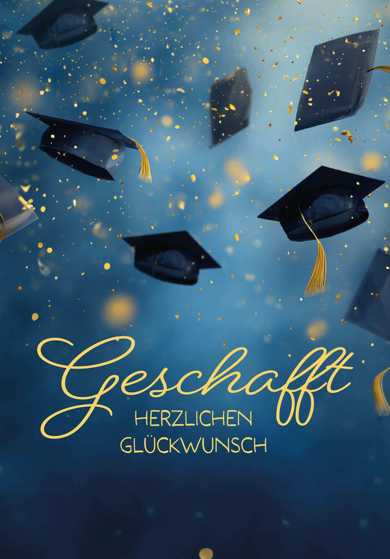 Geschafft - Hüte Blau Gold - Image 2