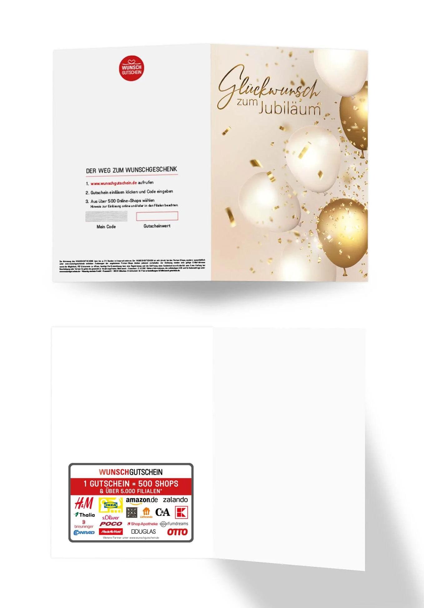 Glückwunsch zum Jubiläum - Gold PDF - Image 3