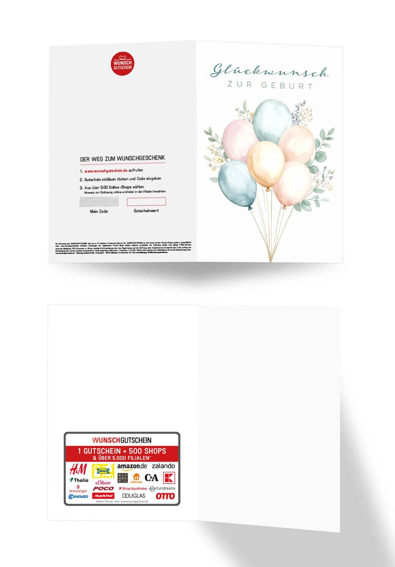 Glückwunsch zur Geburt - Ballons - Image 3