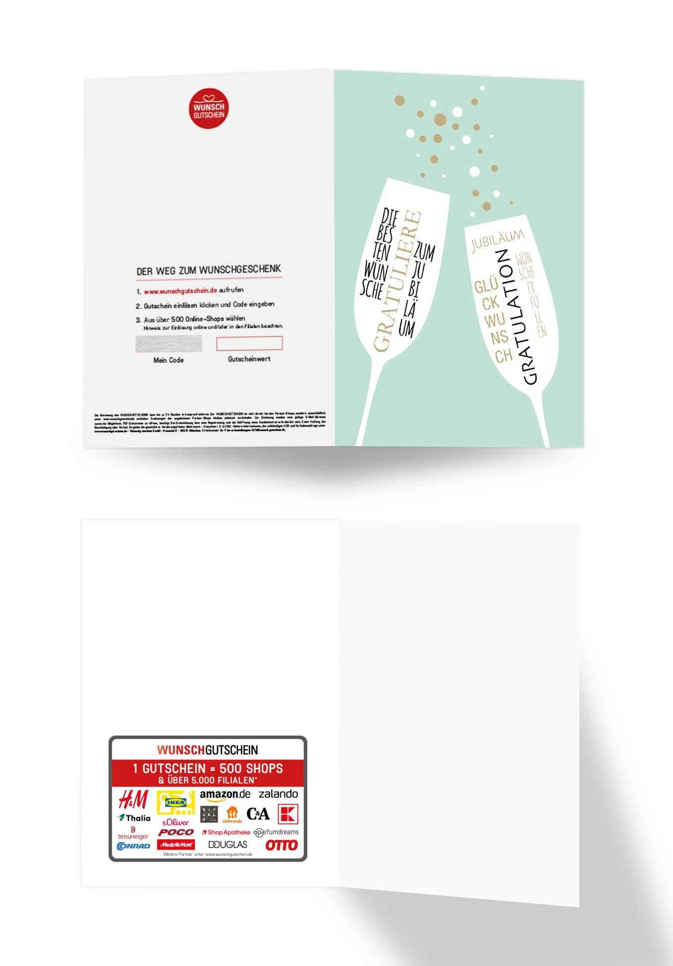 Gratulation - Jubiläum Grün PDF - Image 3