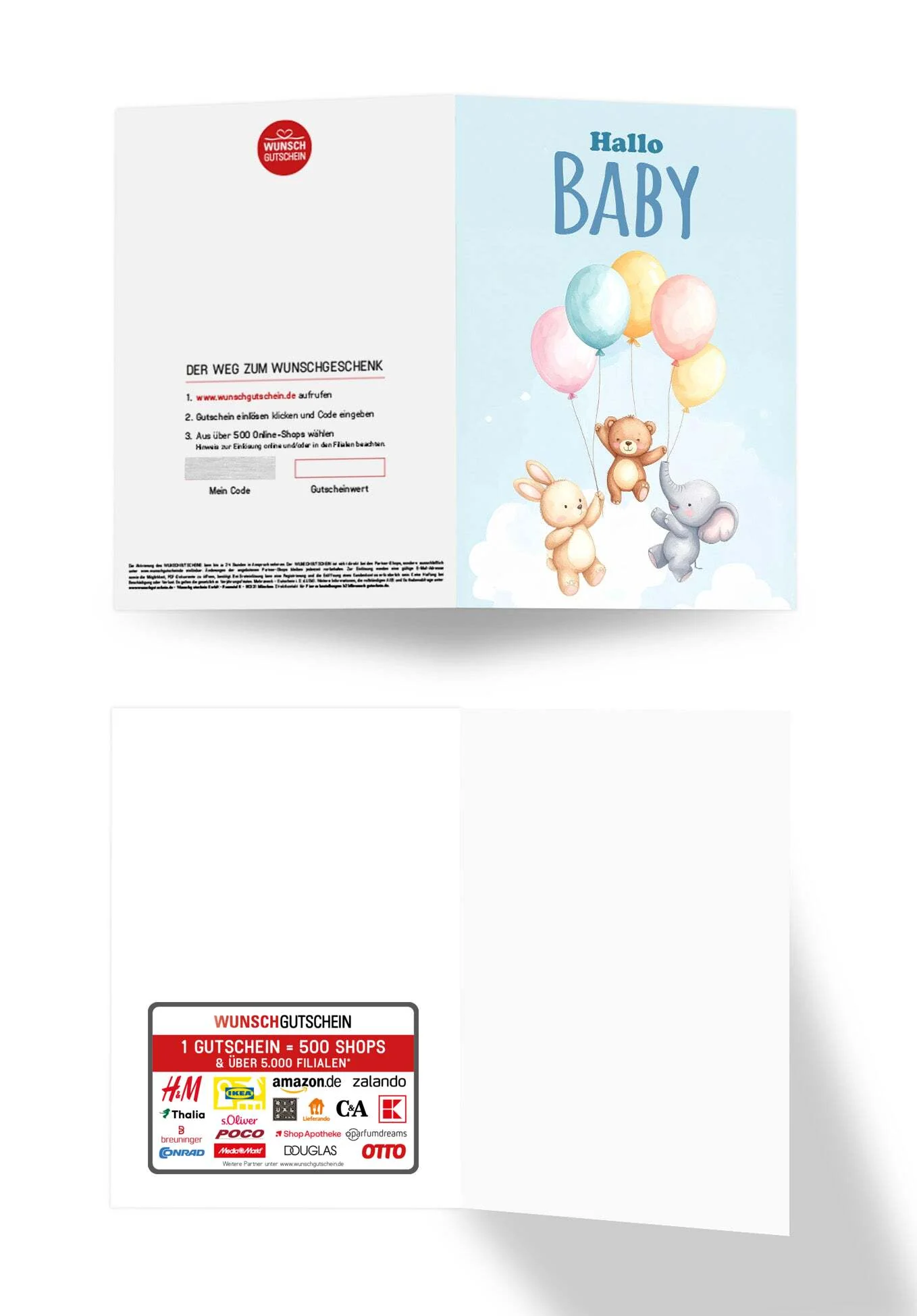 Hallo Baby - Ballons Tiere - Image 3