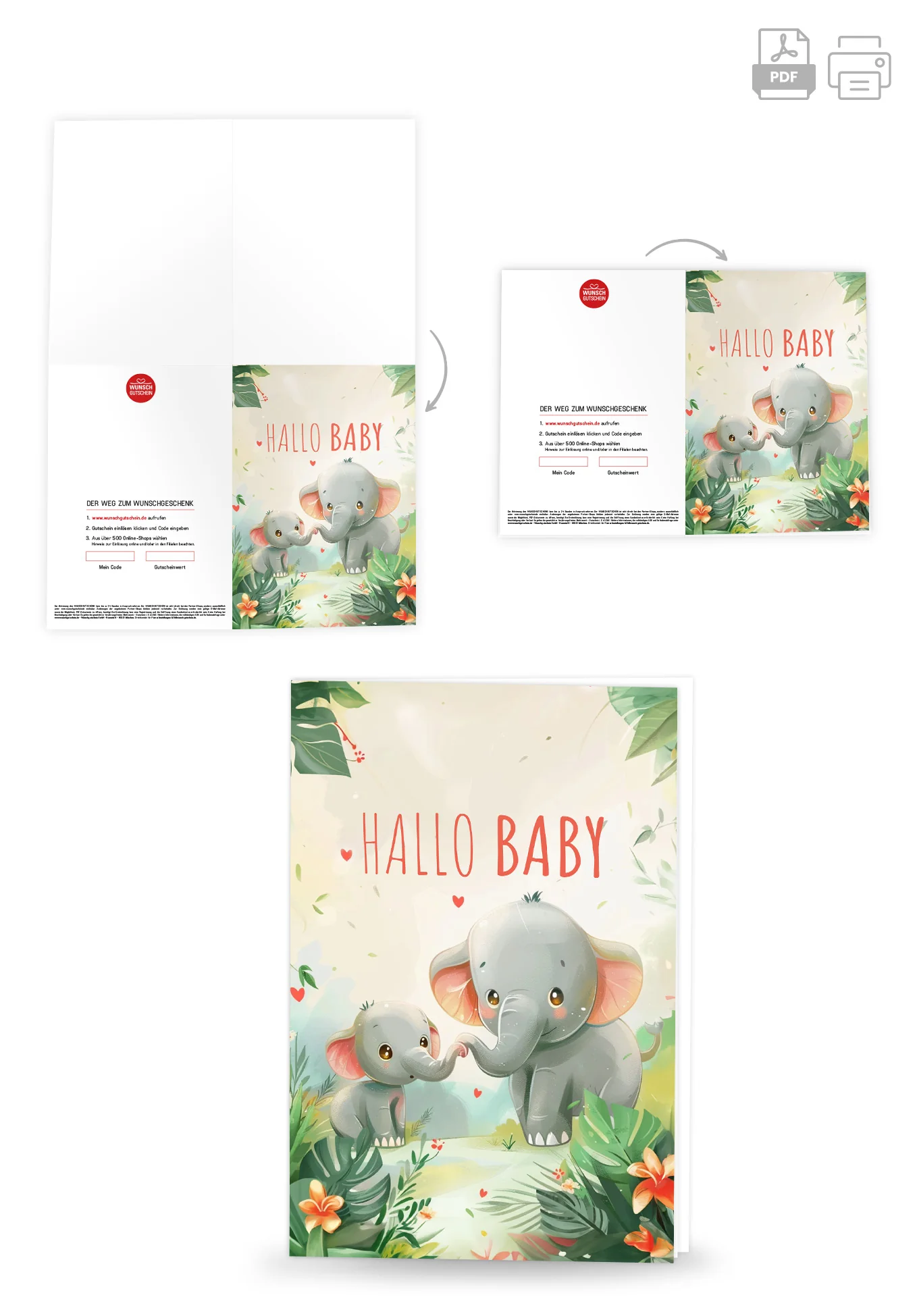 Hallo Baby - Elefanten - Image 4