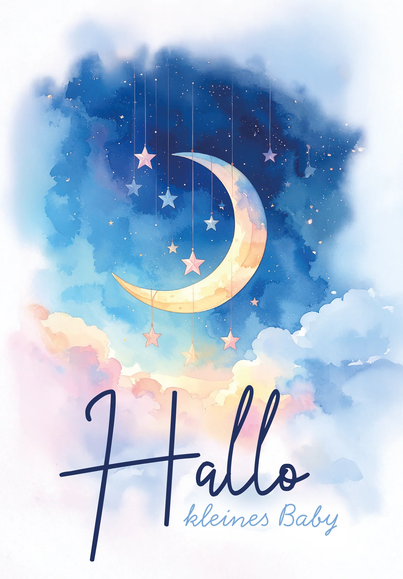 Hallo kleines Baby - Mond Sterne - Image 2