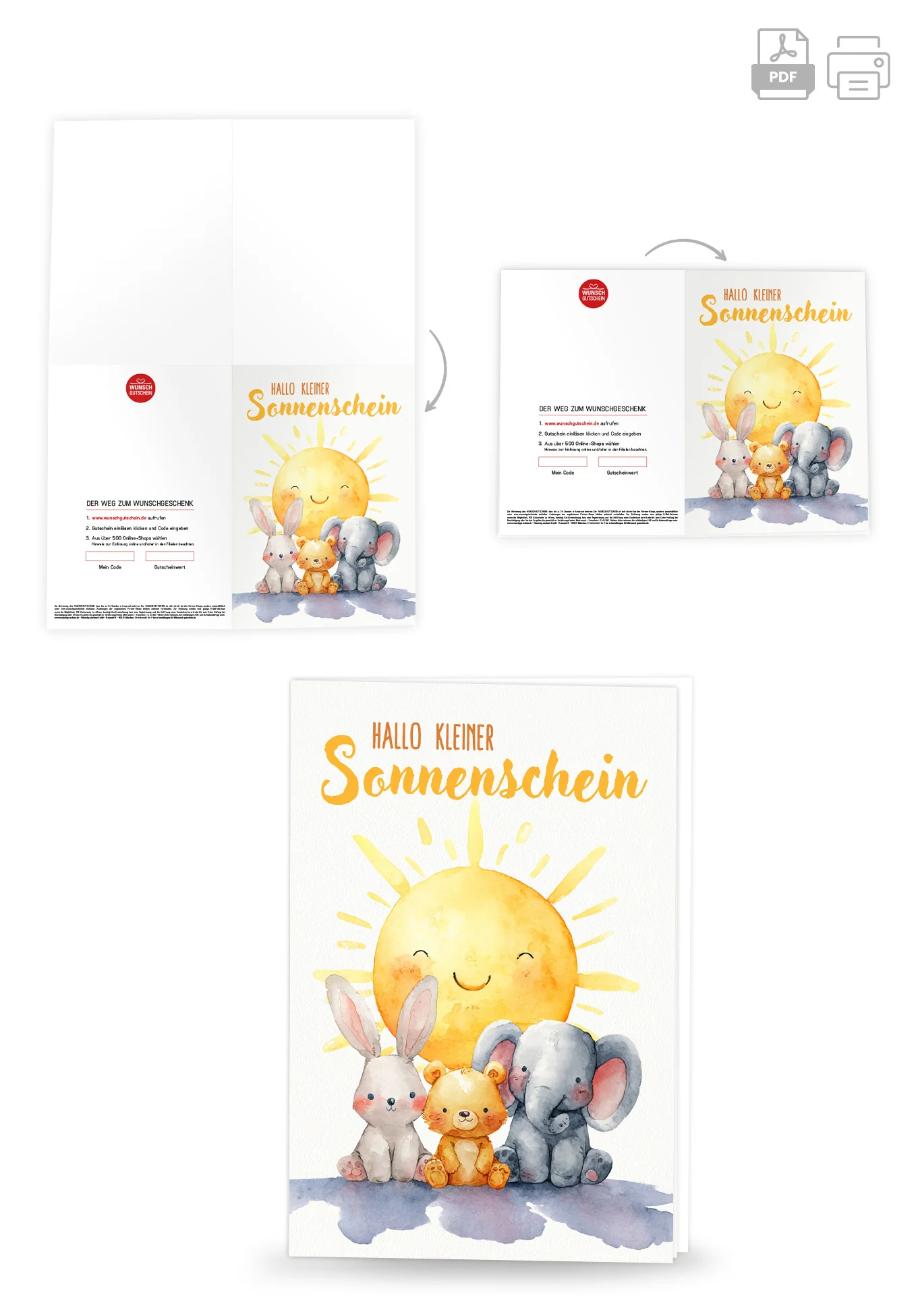 Hallo Sonnenschein - Sonne Tiere - Image 4