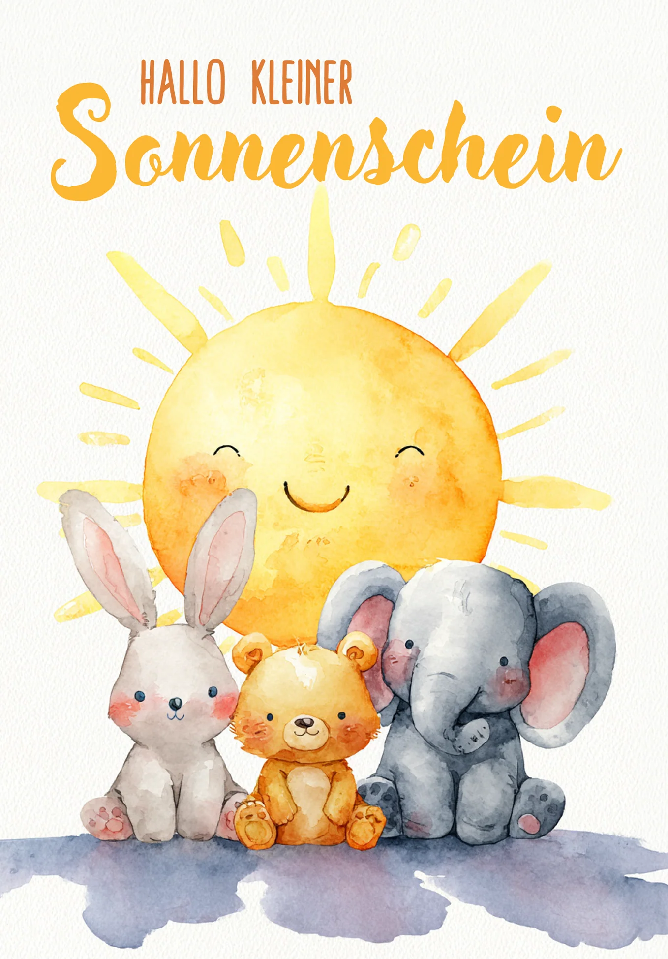 Hallo Sonnenschein - Sonne Tiere PDF - Image 2