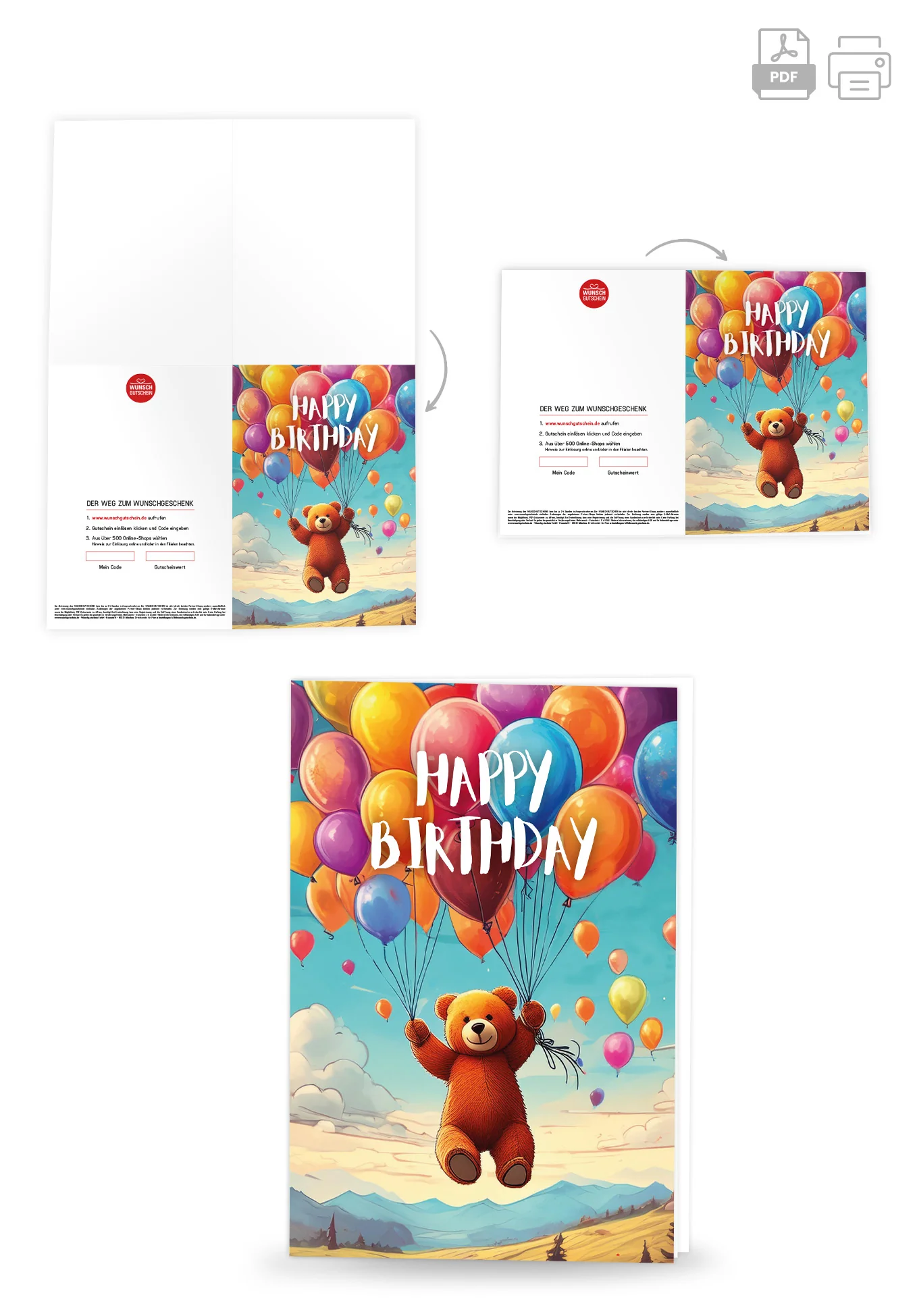 Happy Birthday - Bär PDF - Image 4