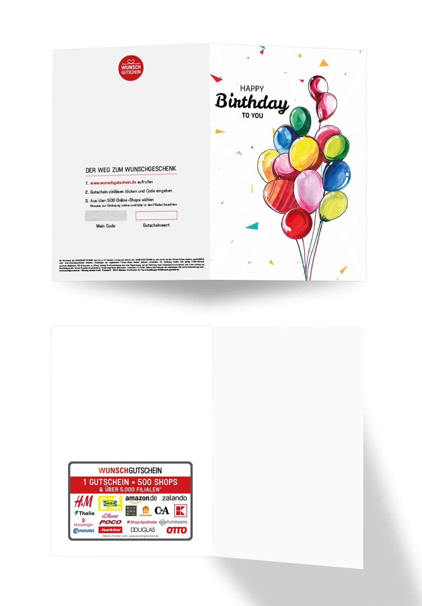 Happy Birthday - Bunte Ballons PDF - Image 3
