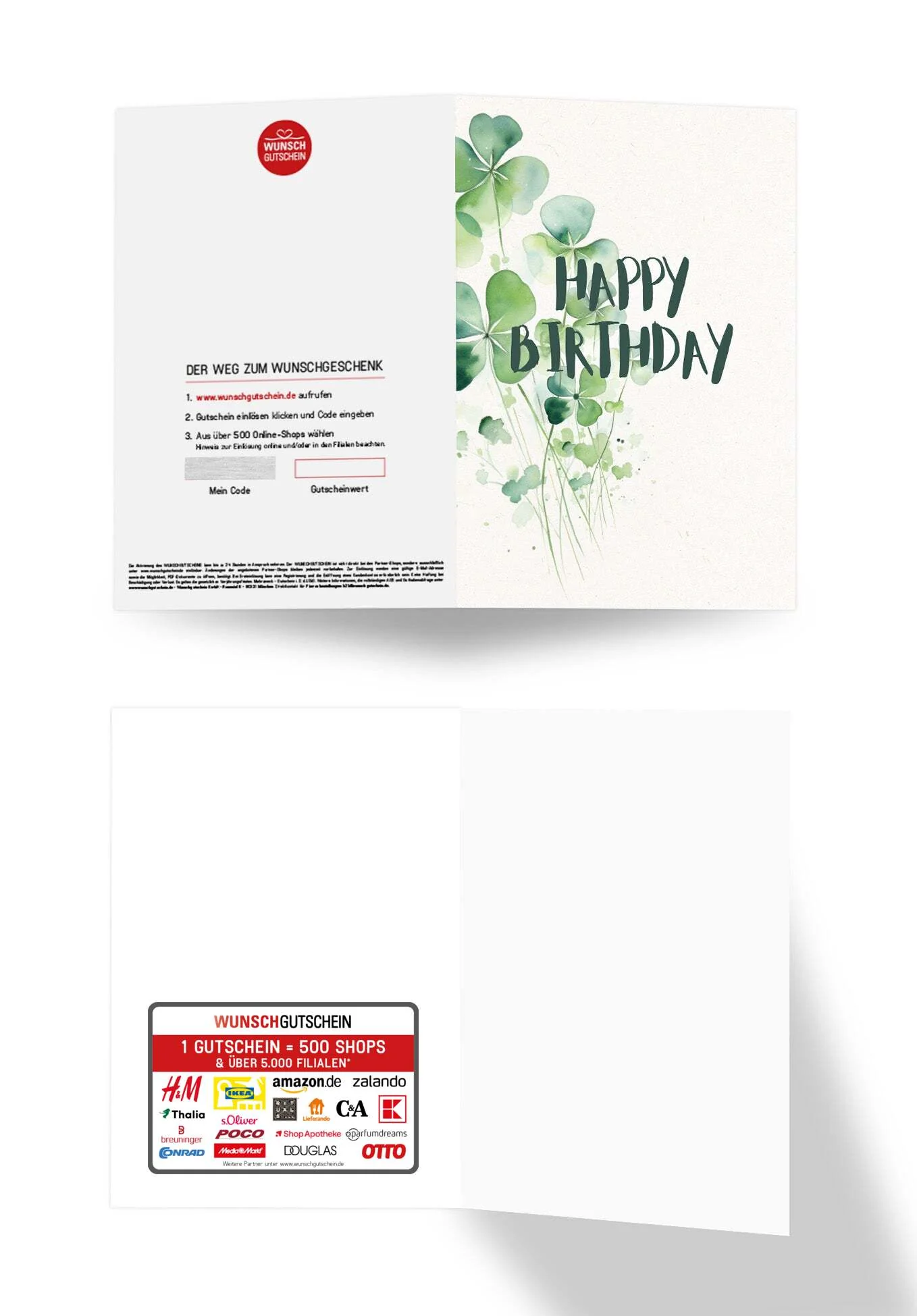 Happy Birthday - Kleeblatt - Image 3