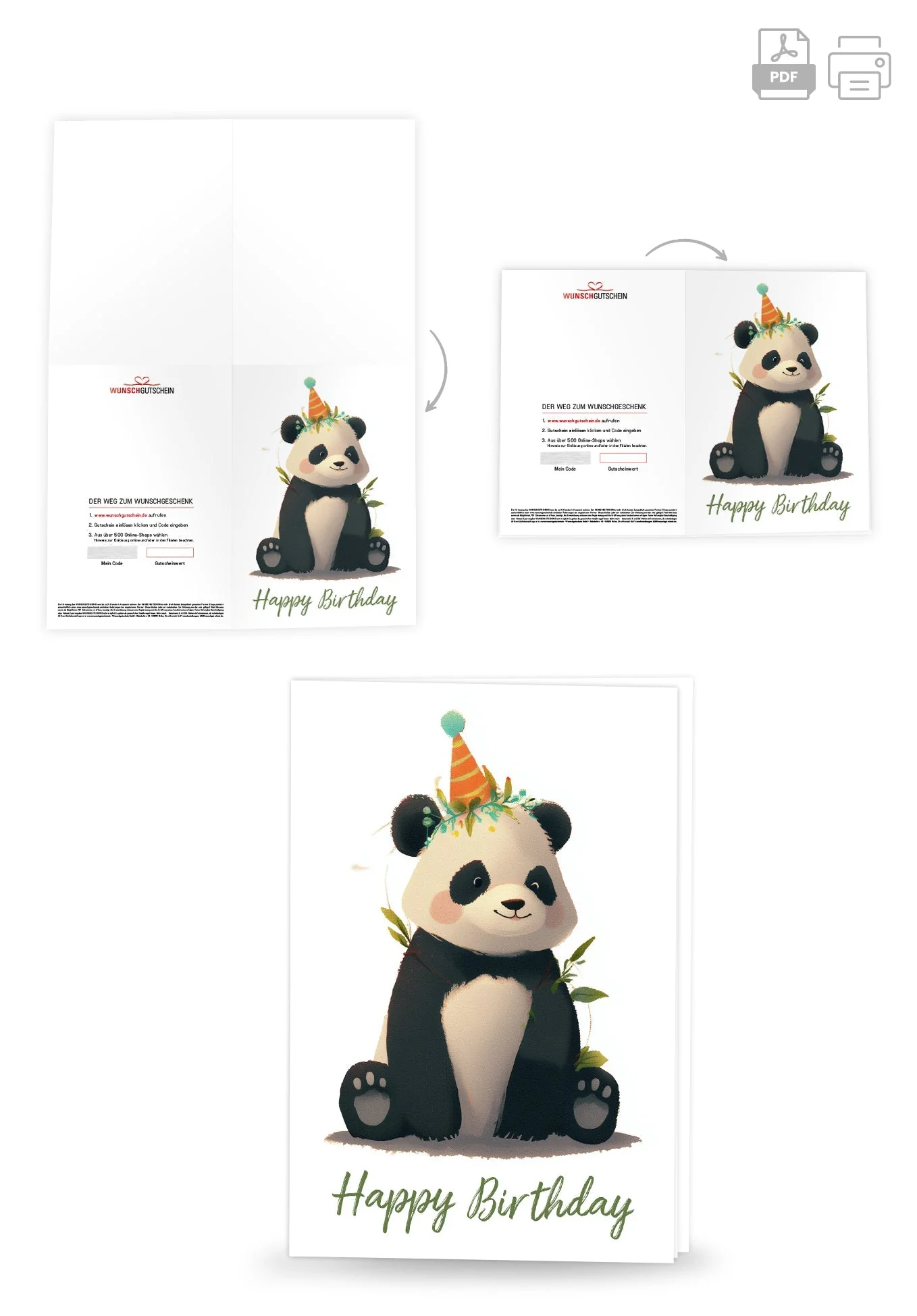 Happy Birthday - Panda PDF - Image 4
