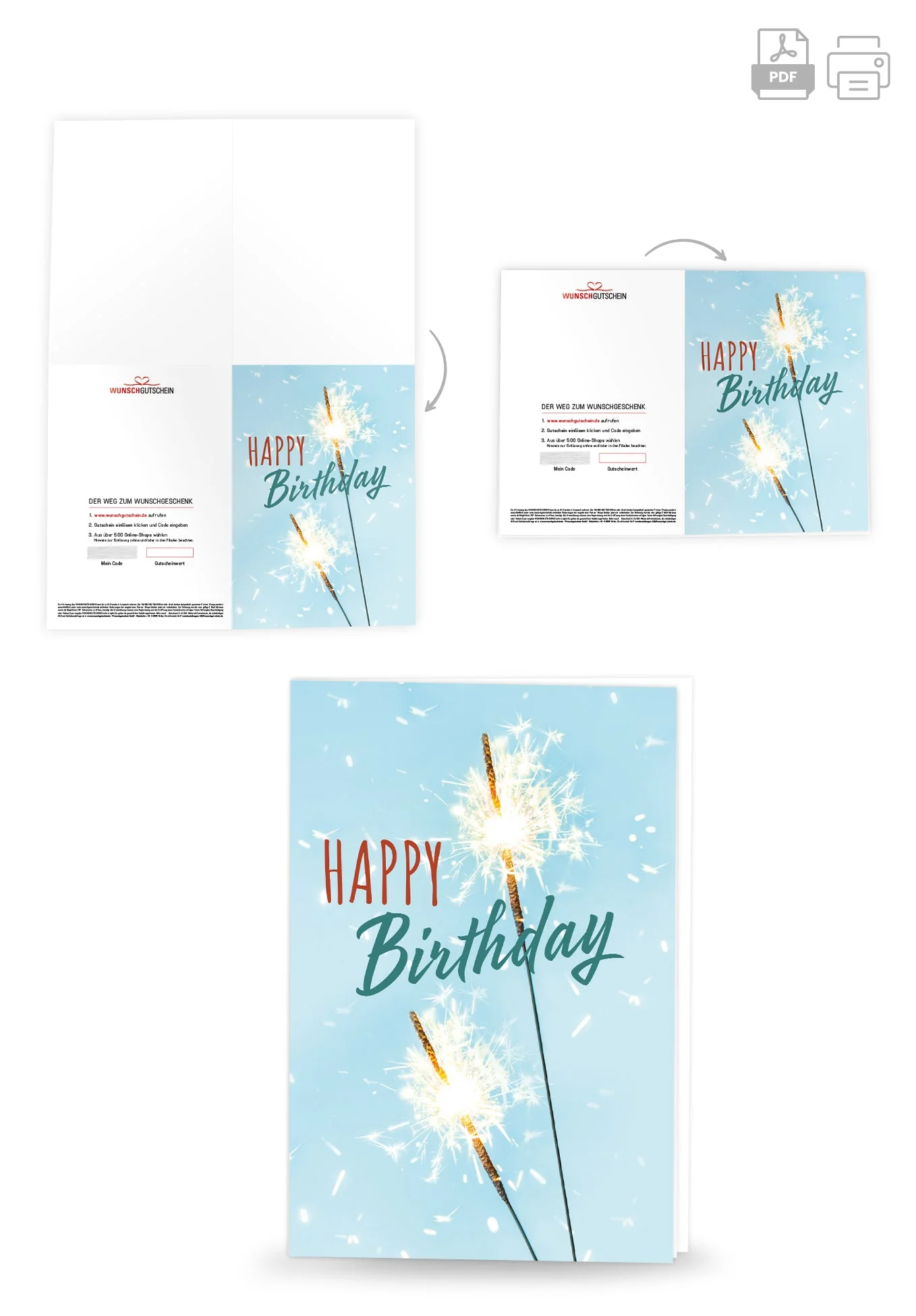 Happy Birthday - Wunderkerzen - Image 4