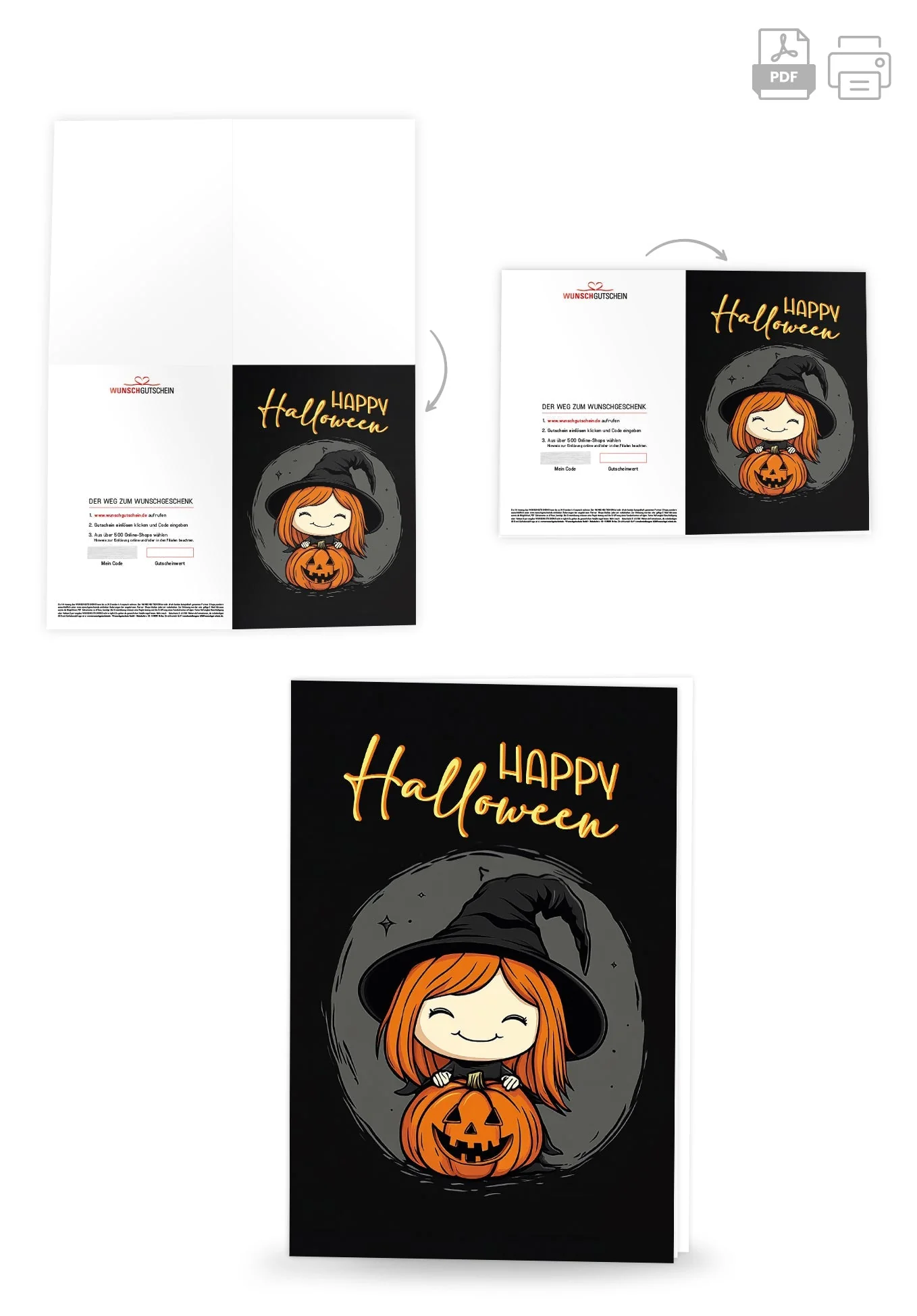 Happy Halloween - Hexe PDF - Image 4