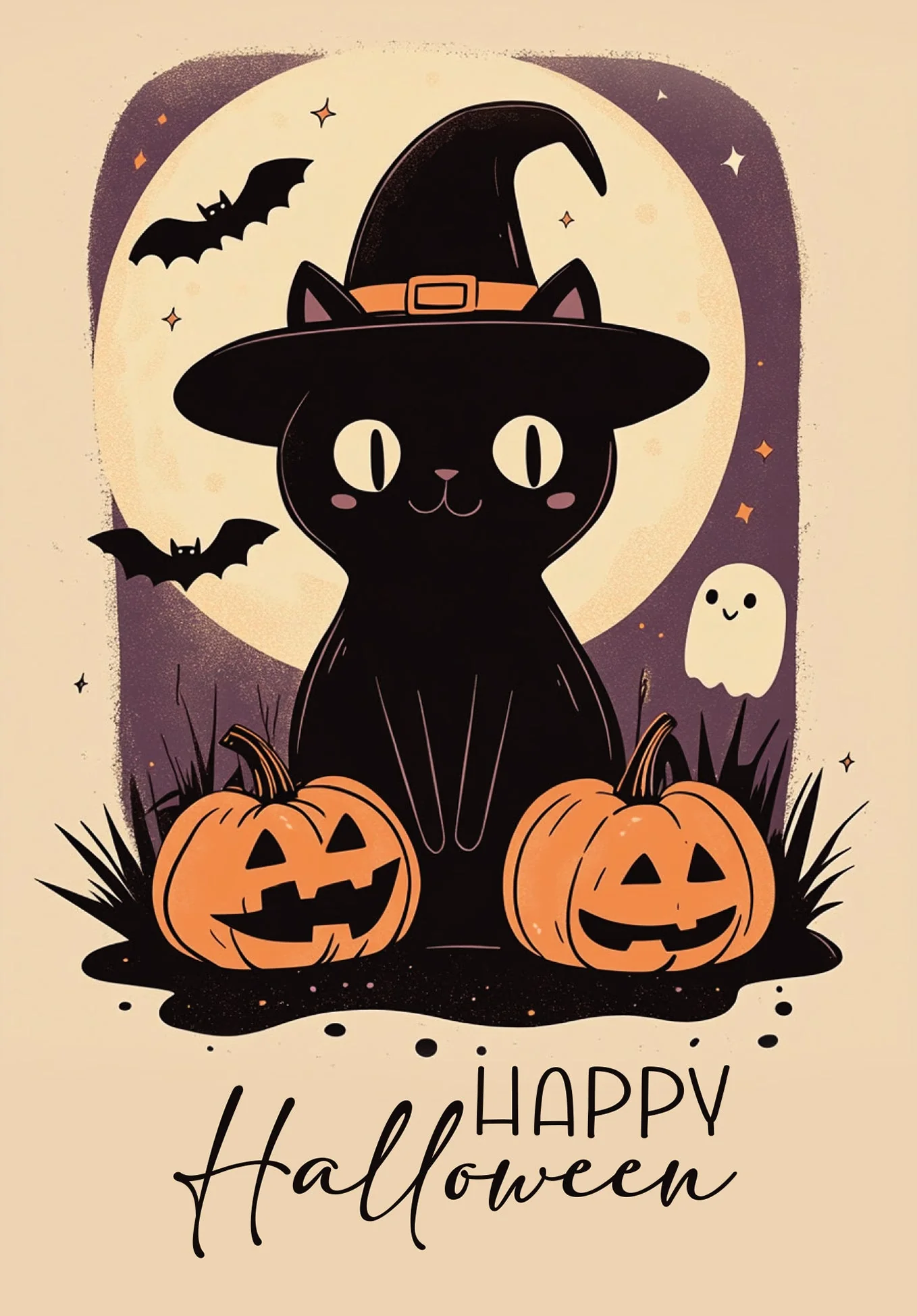 Happy Halloween - Katze PDF - Image 2