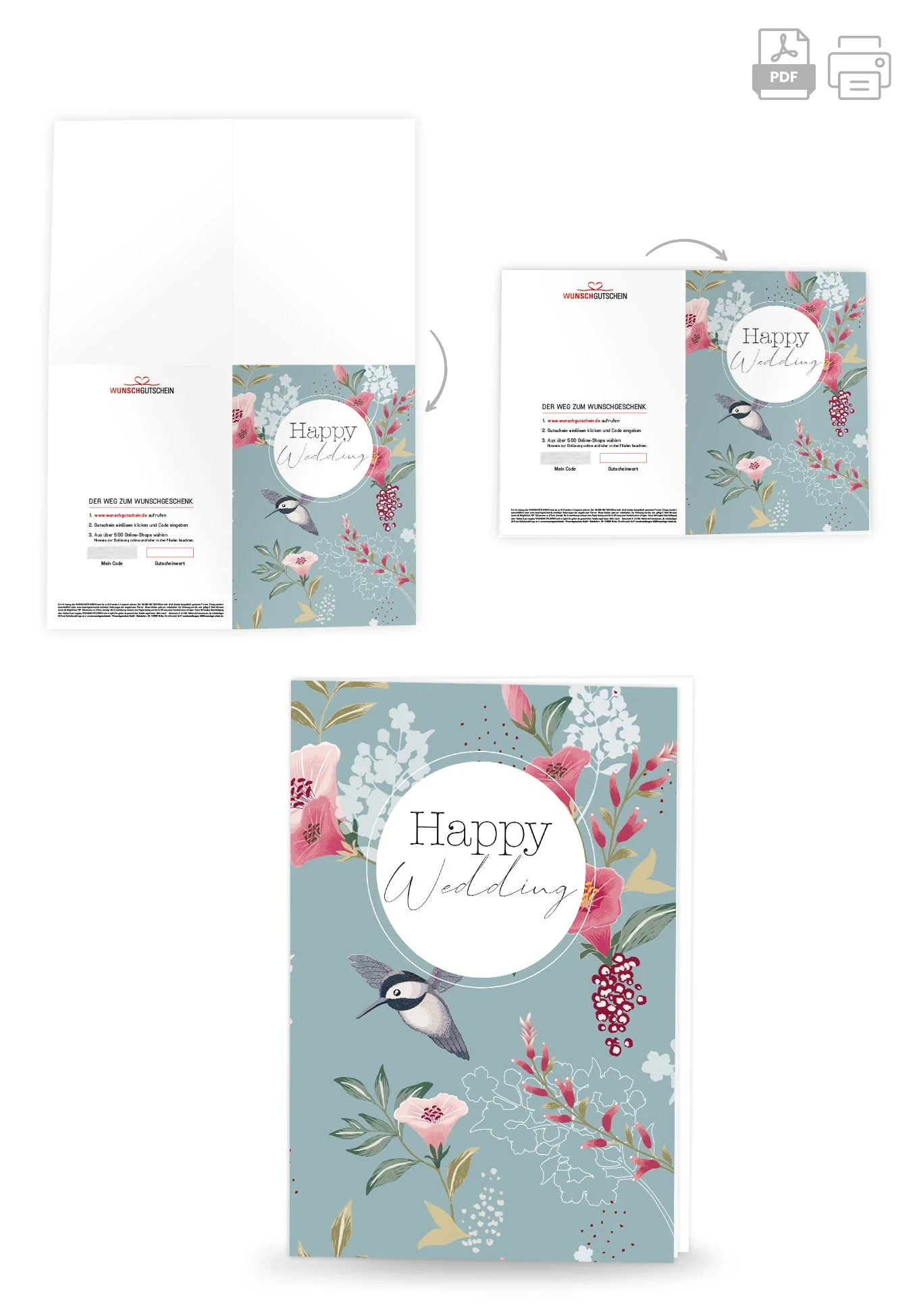 Happy Wedding - Vogel - Image 4