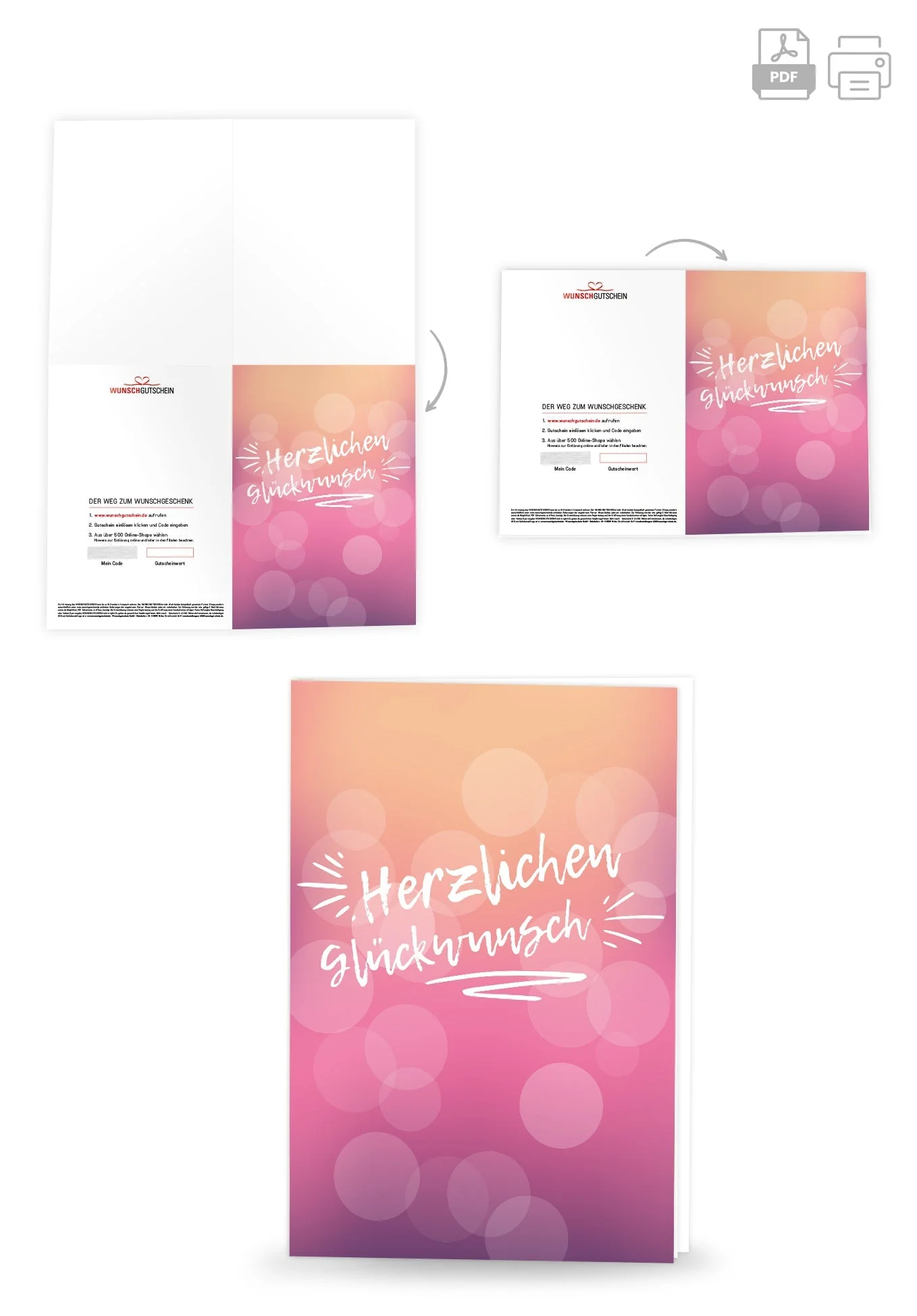 Herzlichen Glückwunsch - Pink PDF - Image 4