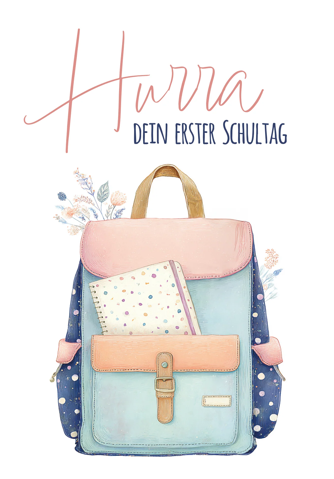 Hurra erster Schultag - Rucksack PDF - Image 2
