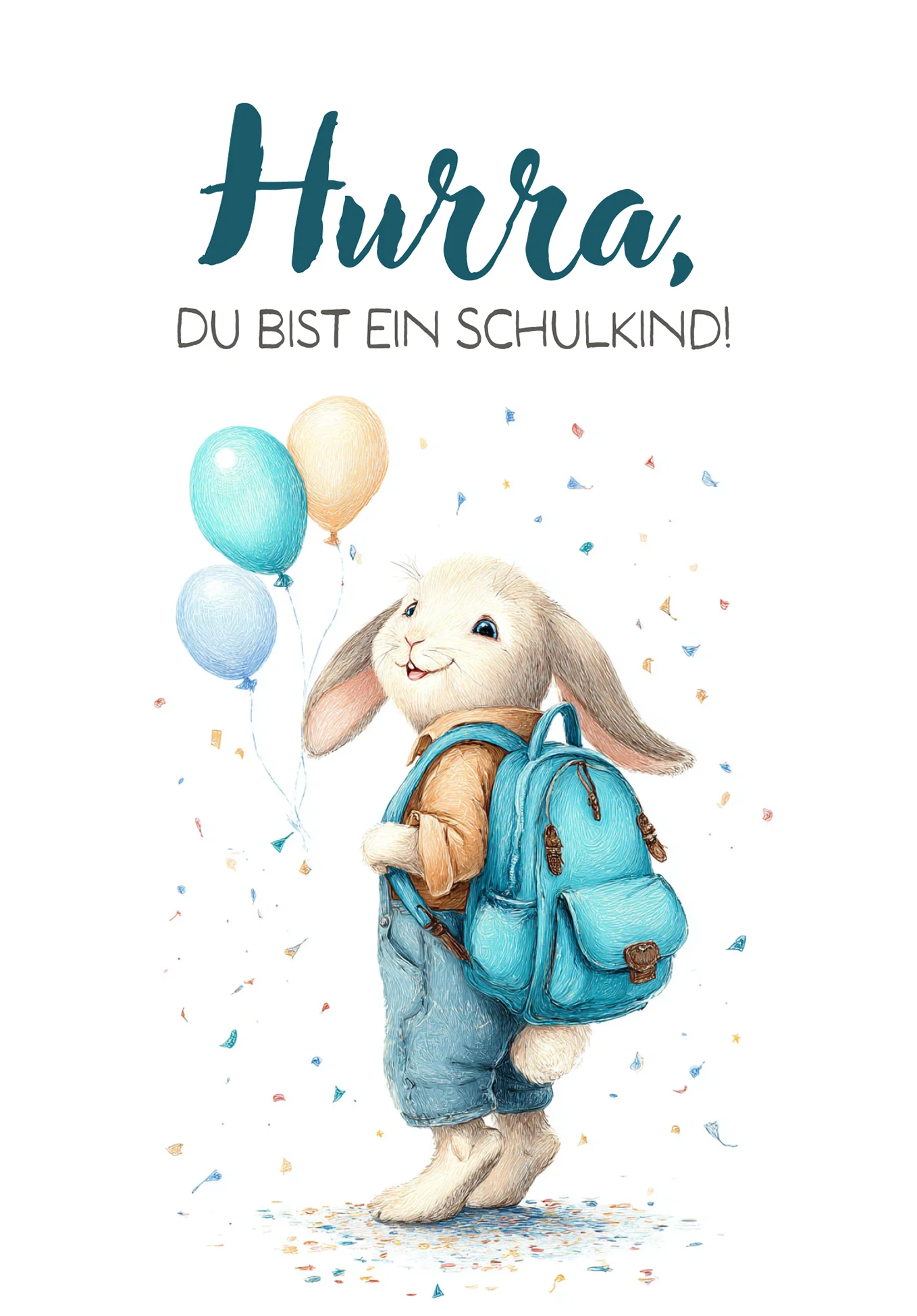 Hurra Schulkind - Hase - Image 2