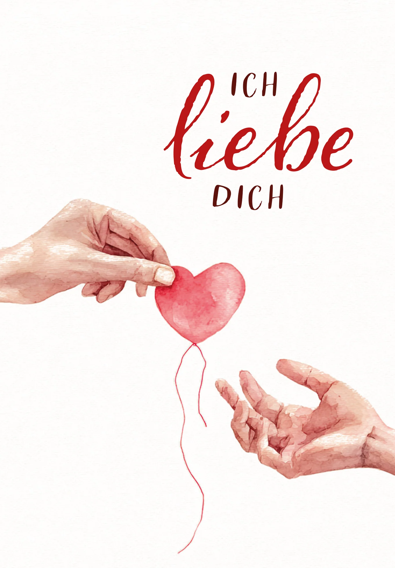 Ich liebe dich - Hände Herz - Image 2