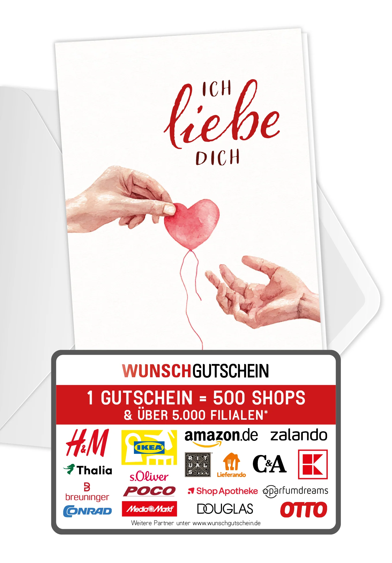 Ich liebe dich - Hände Herz PDF