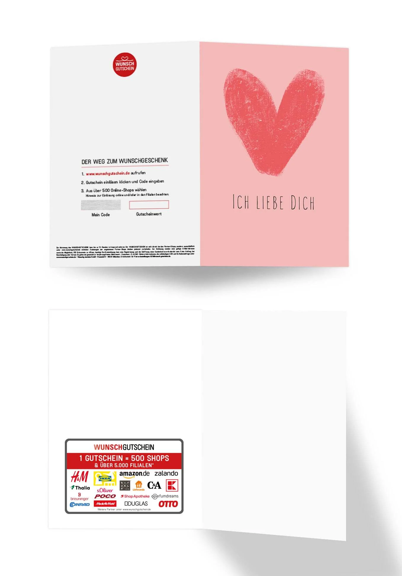 Ich liebe dich - Herz Rosa PDF - Image 3