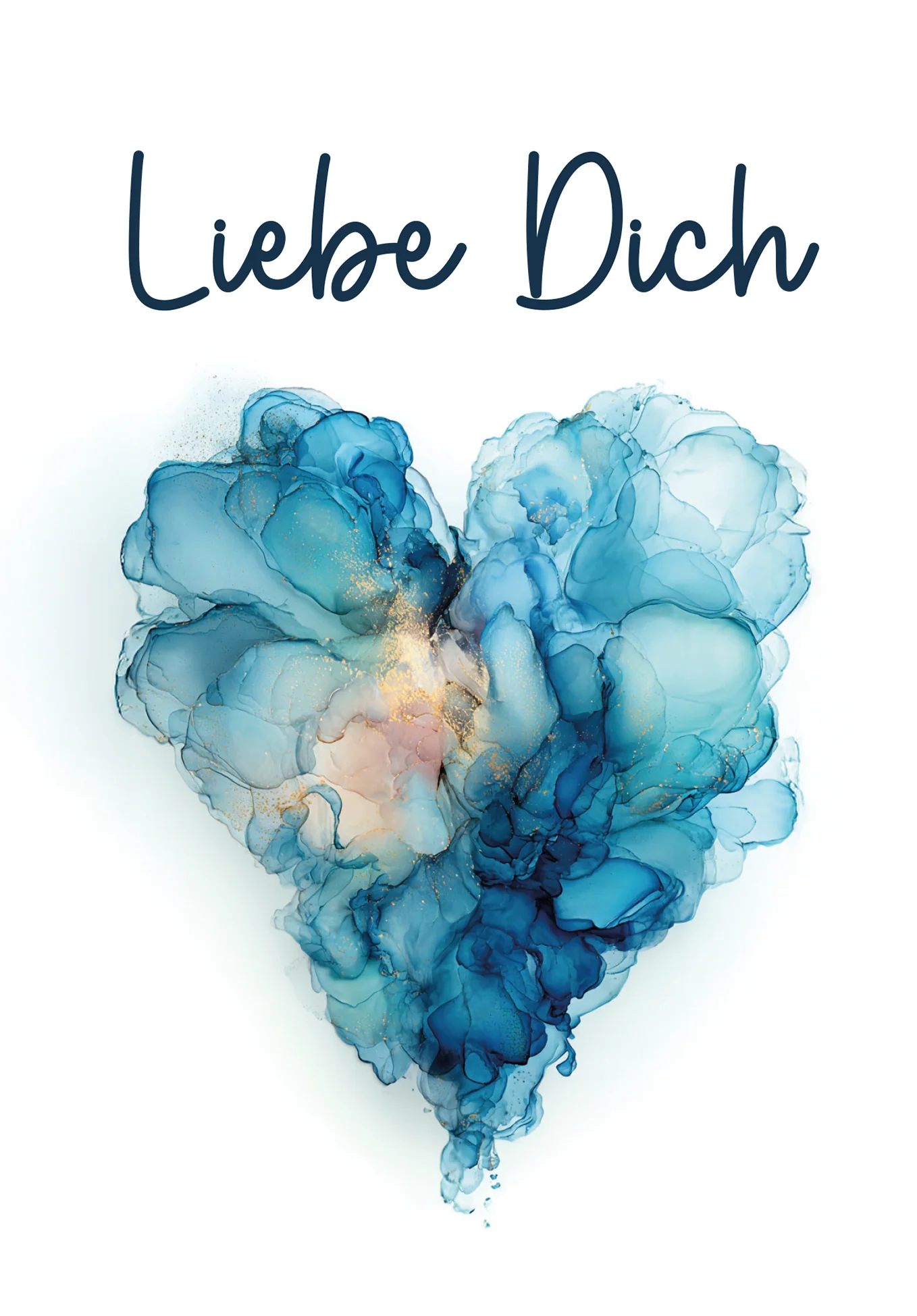 Liebe Dich - Herz Blau PDF - Image 2