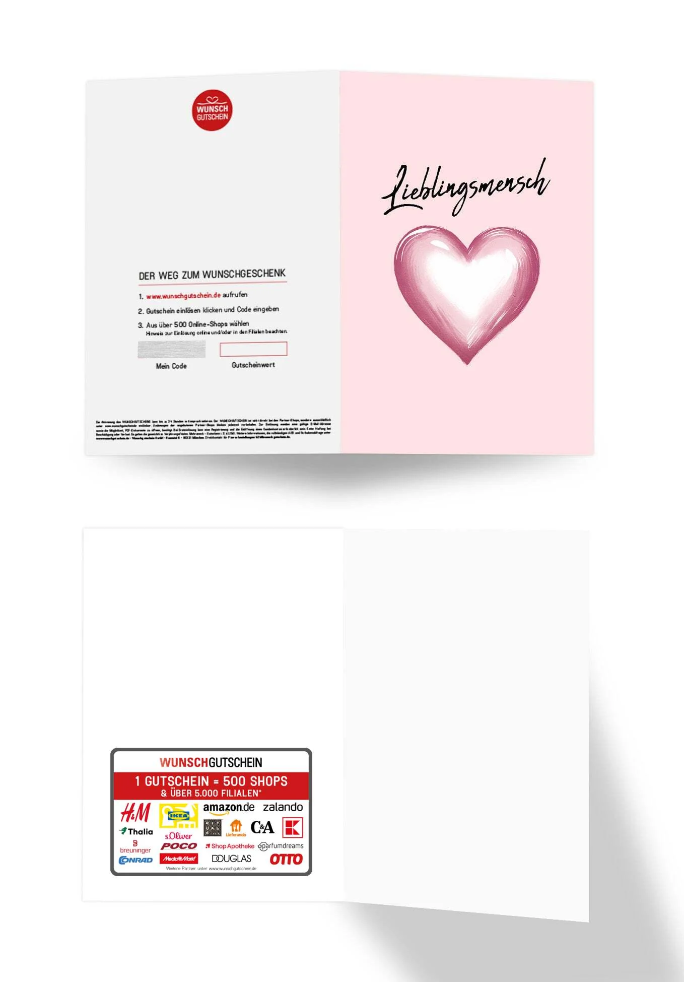 Lieblingsmensch - Rosa Herz - Image 3