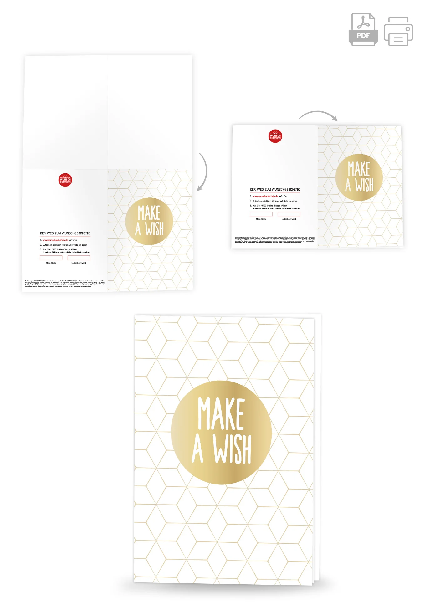 Make a wish - Gold PDF - Image 4