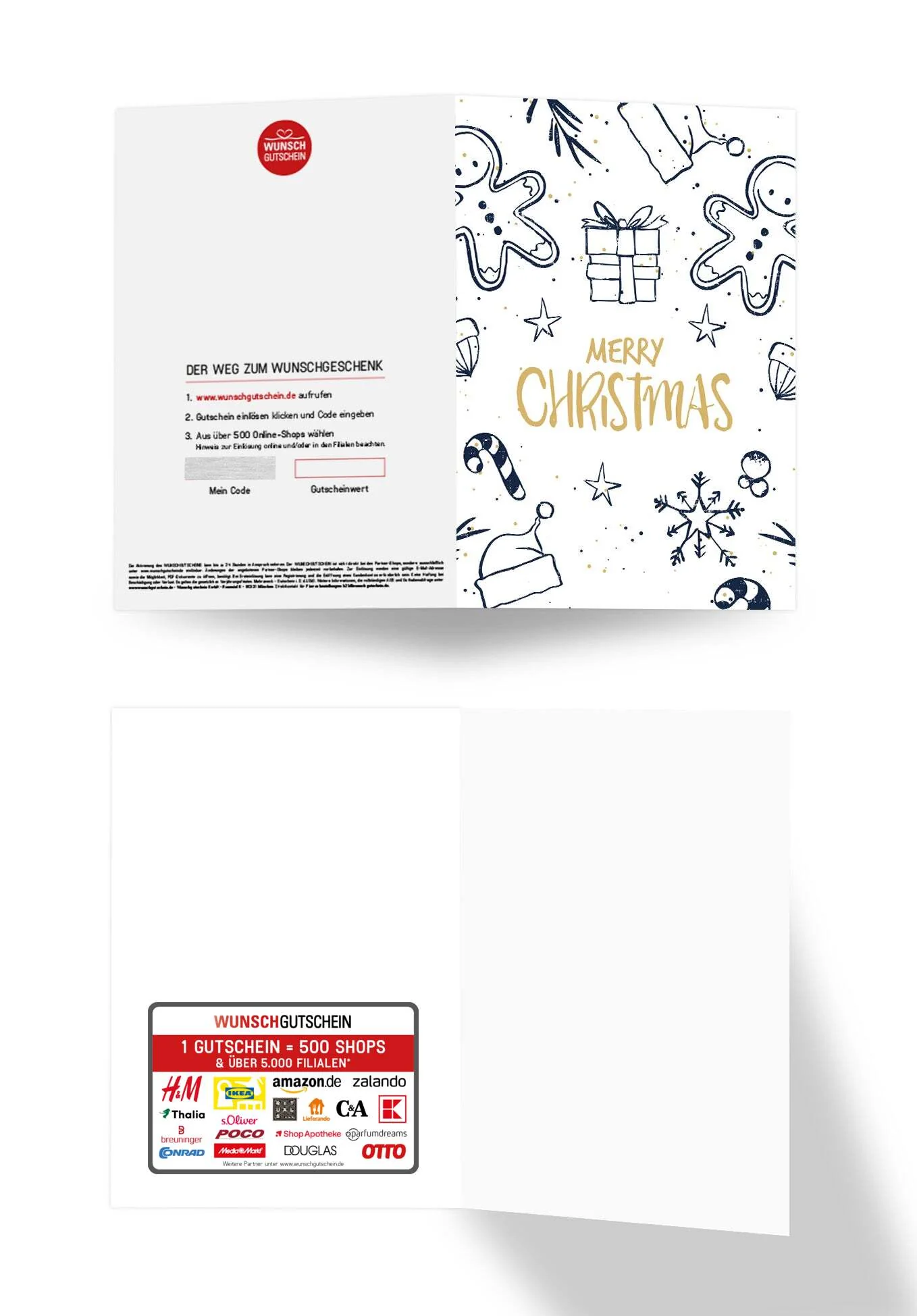 Merry Christmas - Lebkuchen Gold - Image 3