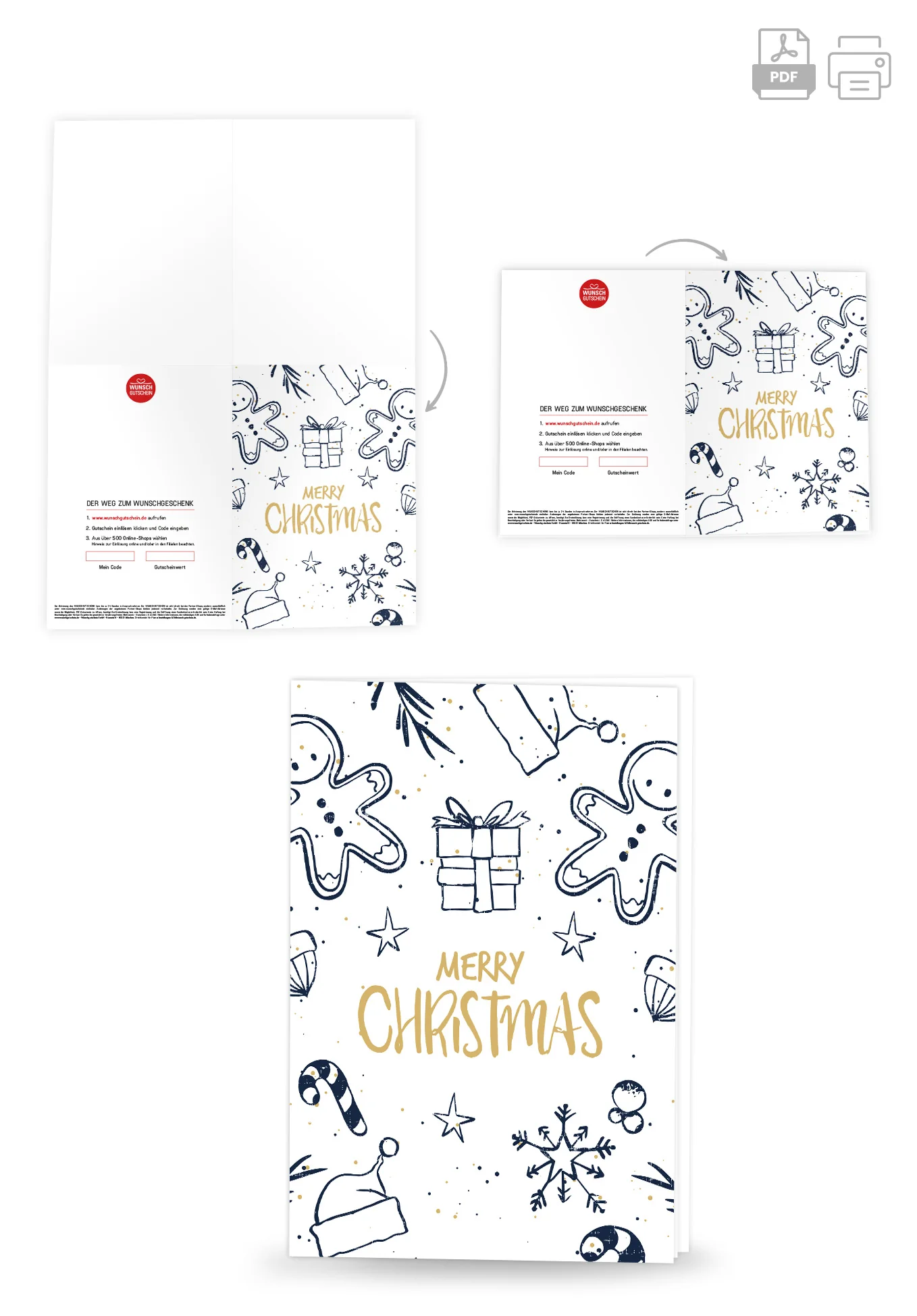 Merry Christmas - Lebkuchen Gold PDF - Image 4