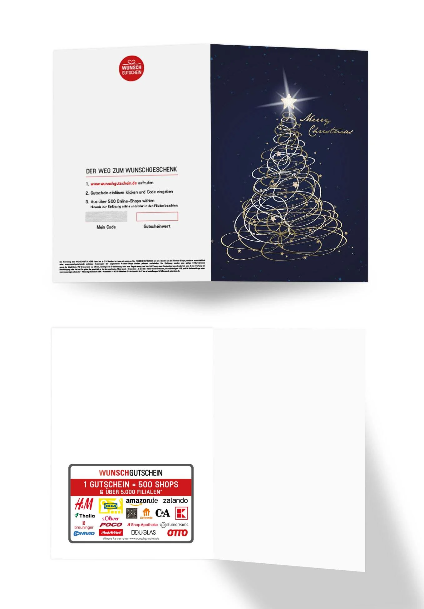 Merry Christmas - Tannenbaum Blau PDF - Image 3