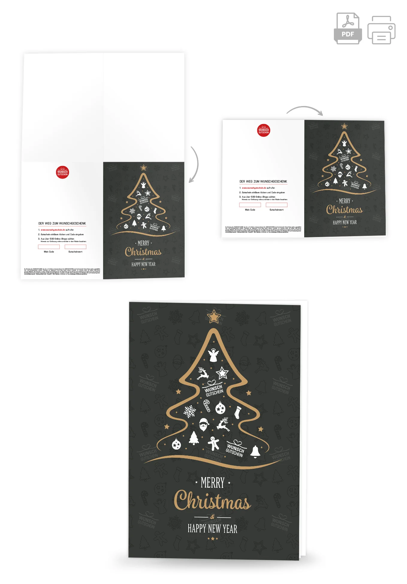 Merry Christmas - Weihnachtsbaum PDF - Image 4