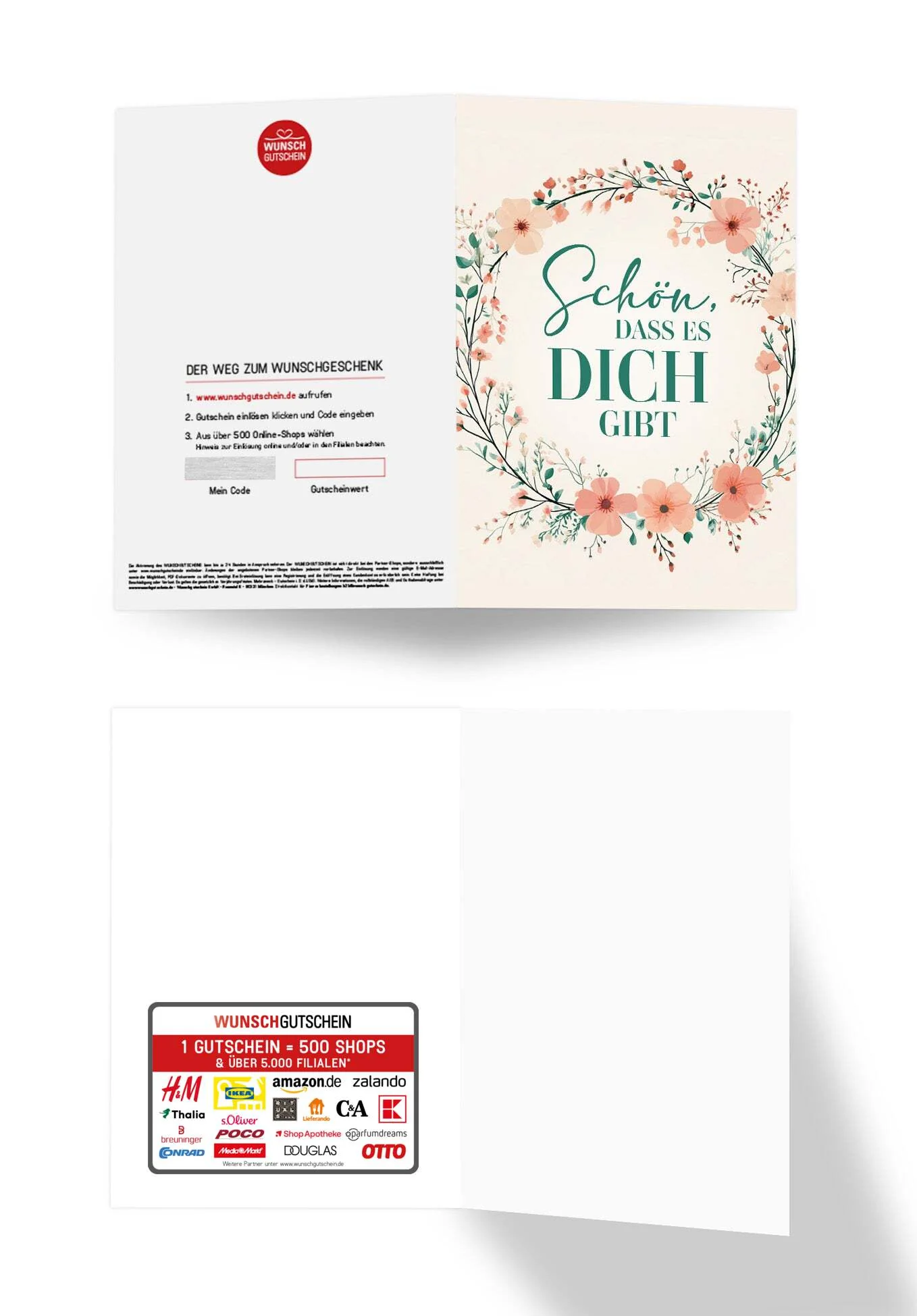 Schön dass es dich gibt - Blumenkranz PDF - Image 3