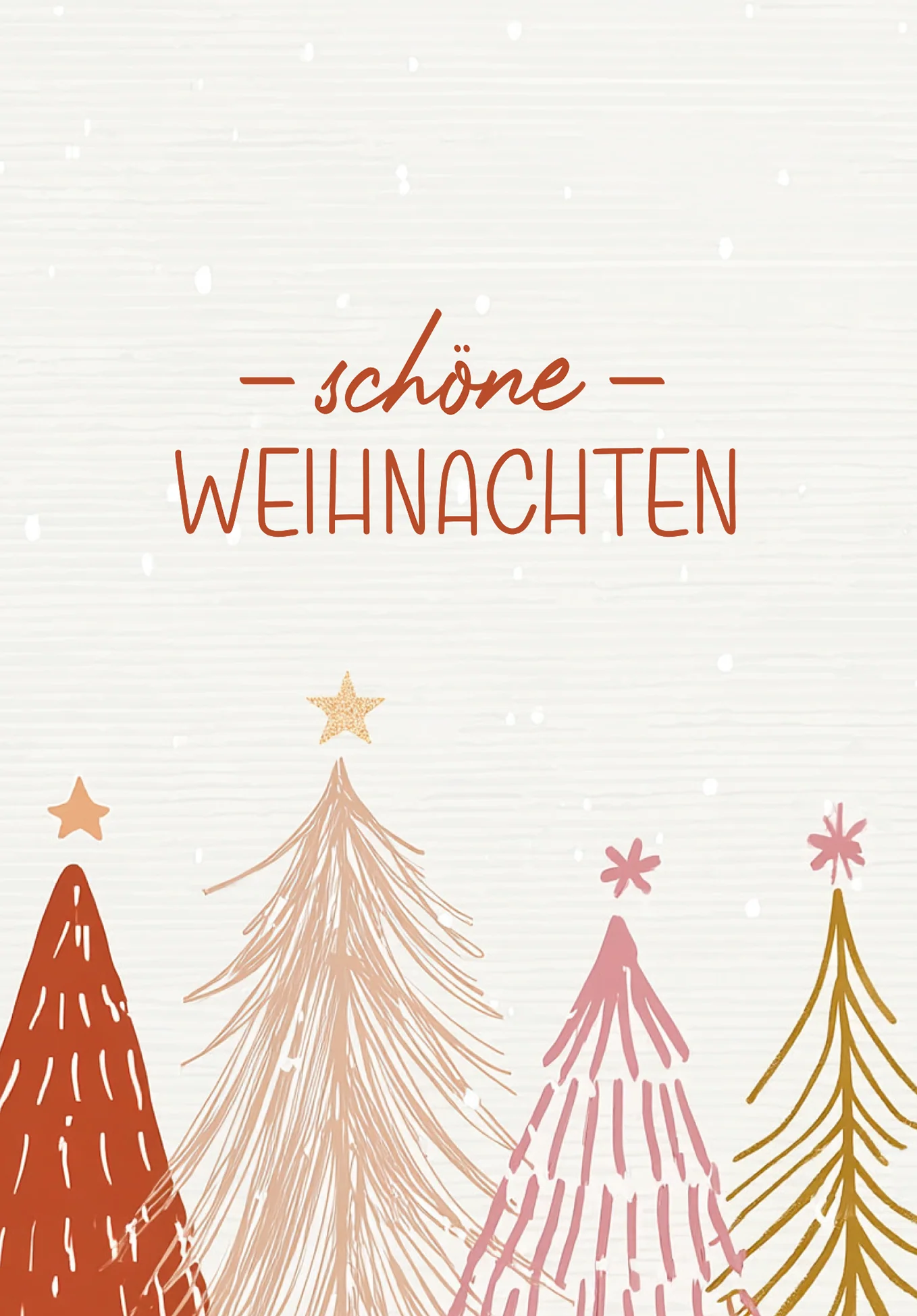 Schöne Weihnachten - Tannenbäume PDF - Image 2