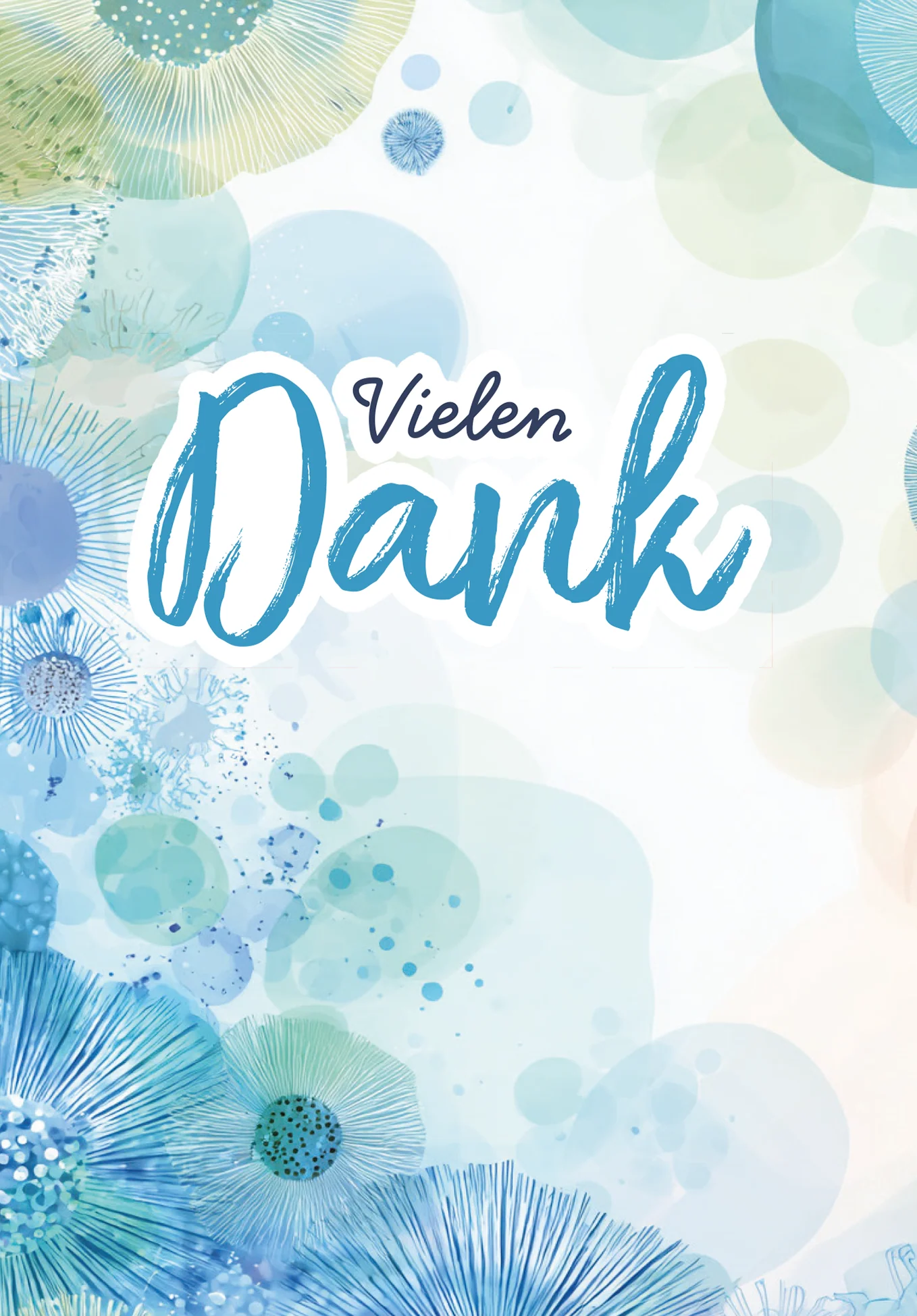 Vielen Dank - Elemente Blau Grün PDF - Image 2