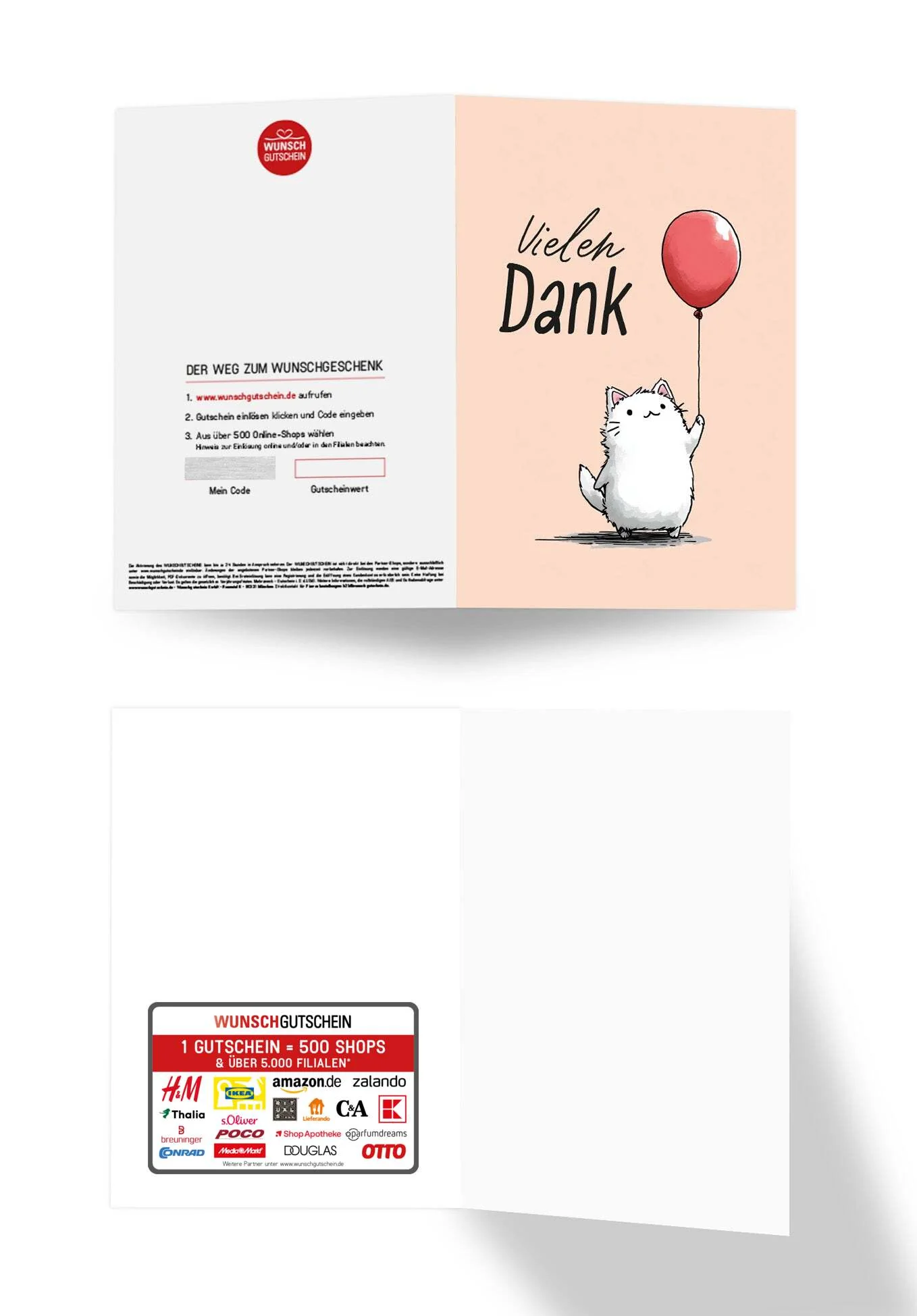 Vielen Dank - Katze Luftballon - Image 3