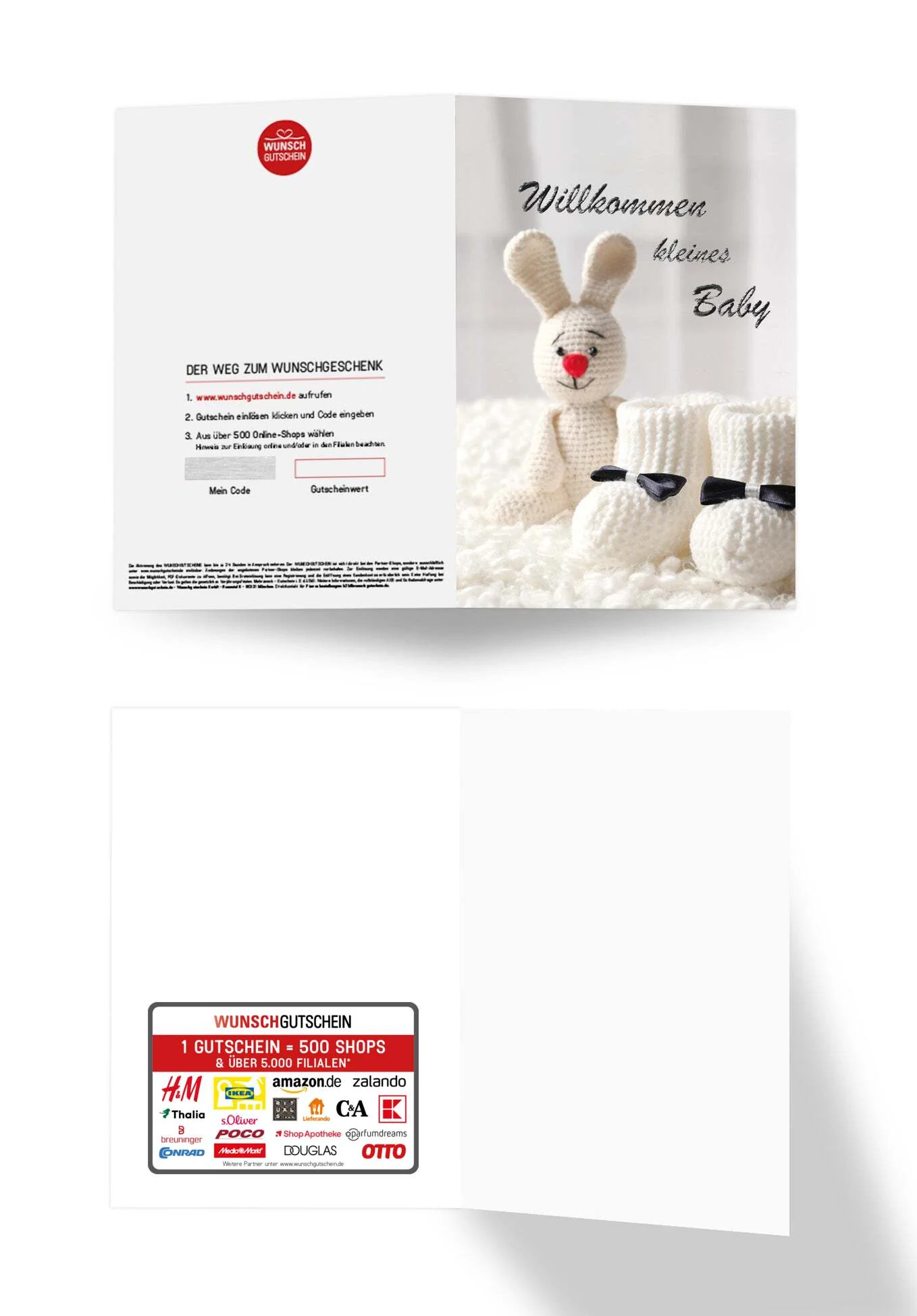 Willkommen kleines Baby - Hase - Image 3